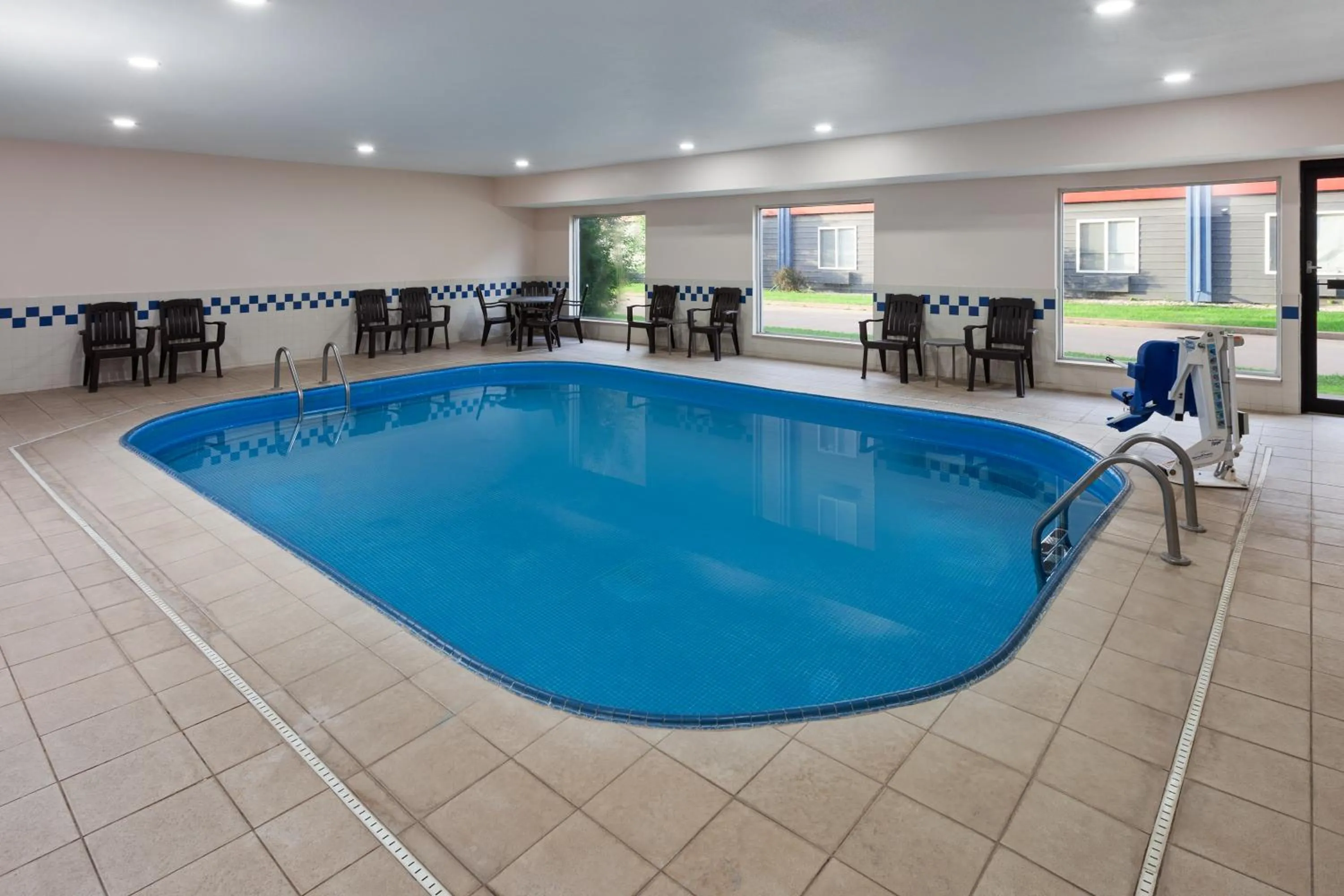 Swimming pool in AmericInn by Wyndham Hudson