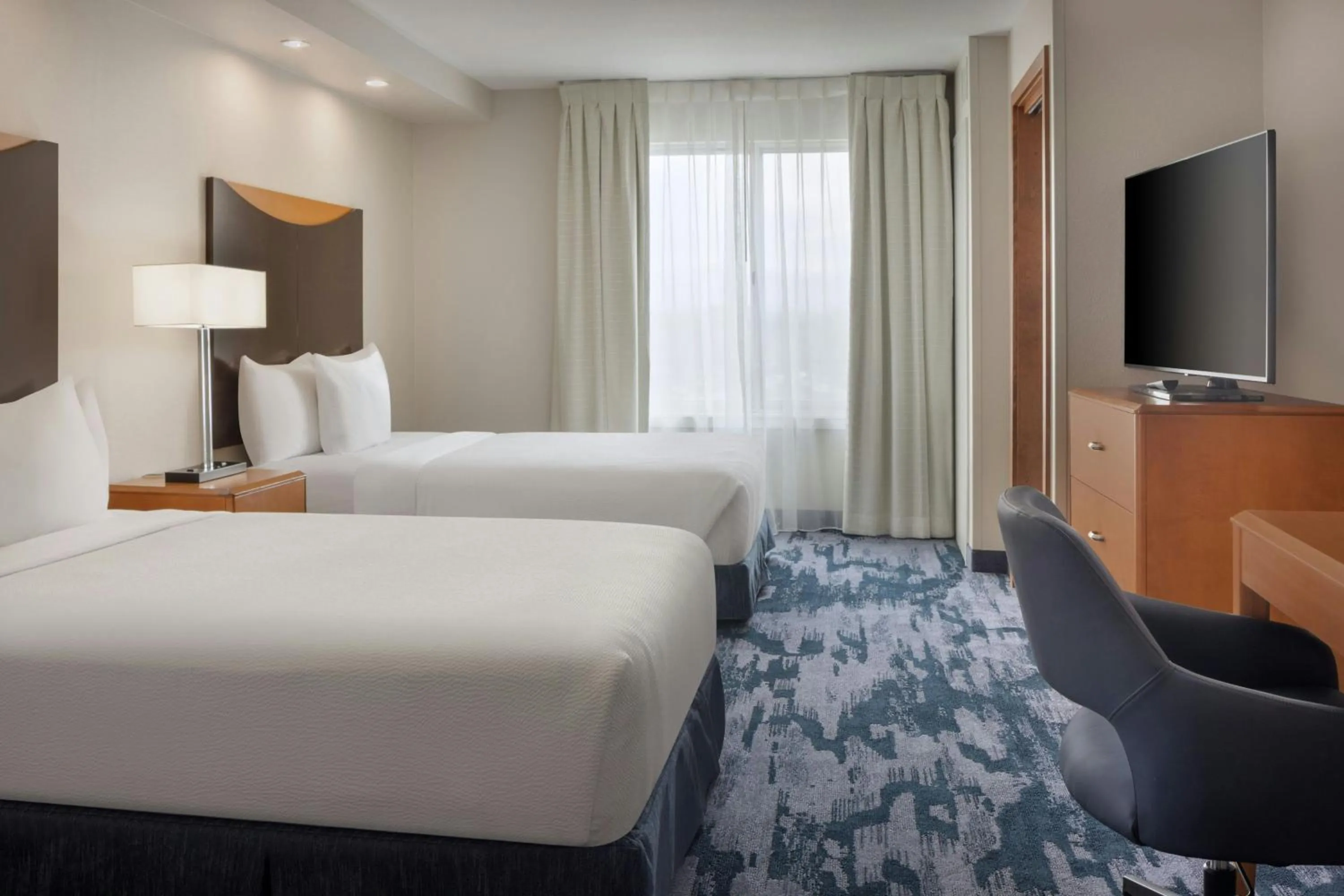 Bedroom, Bed in Fairfield Inn and Suites Turlock