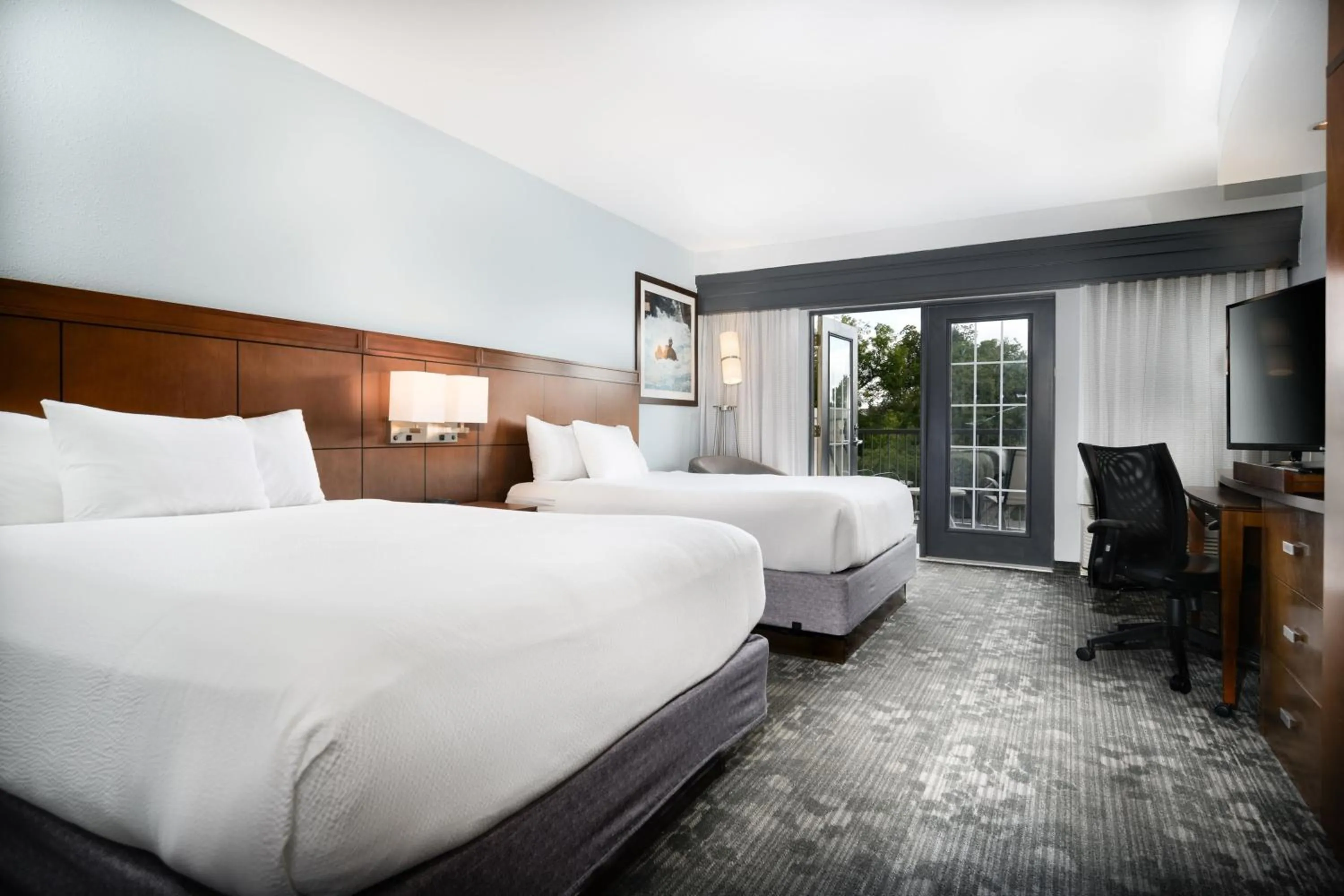 Bedroom, Bed in Courtyard by Marriott New Braunfels River Village