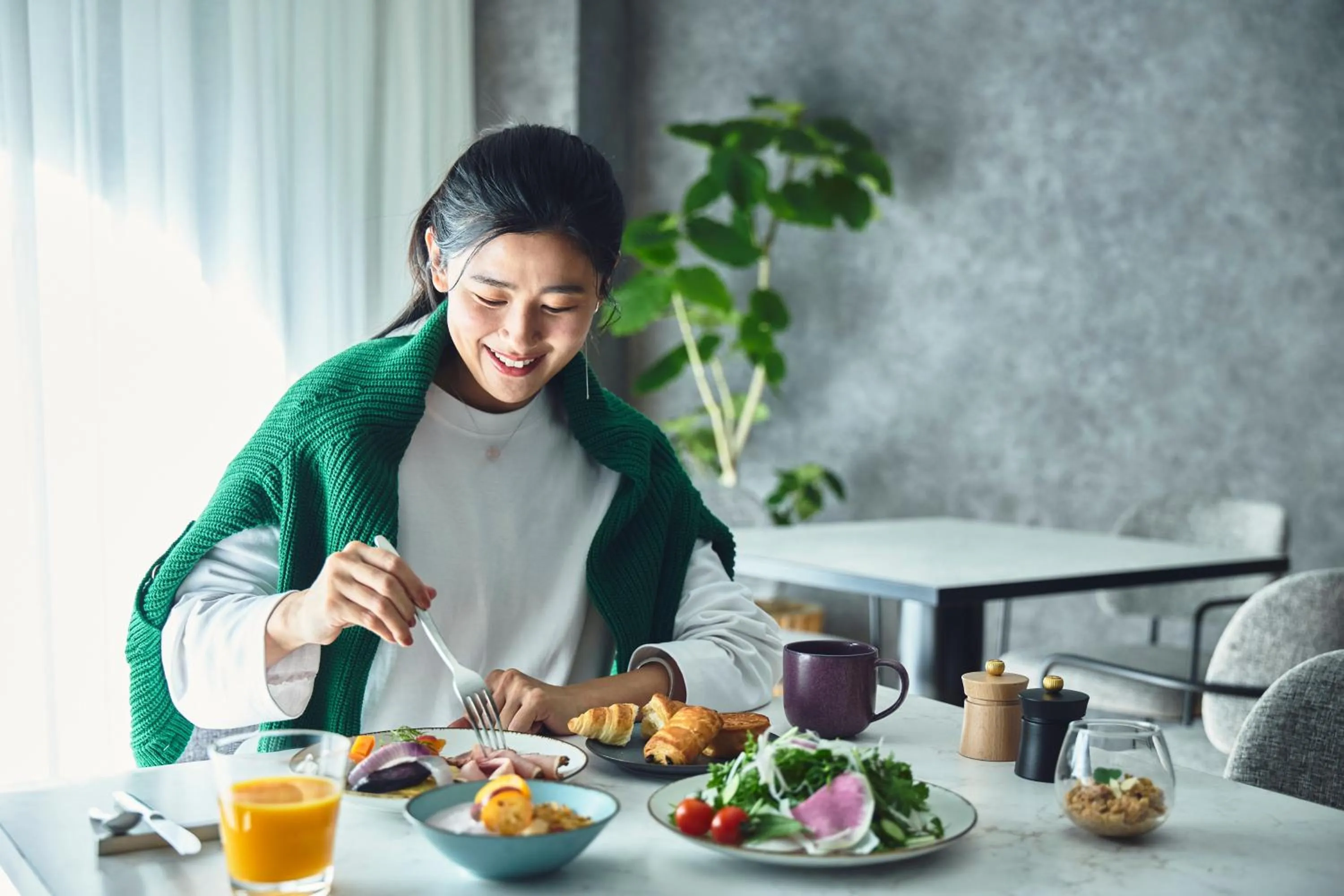 Breakfast in Holiday Inn Kyoto Gojo