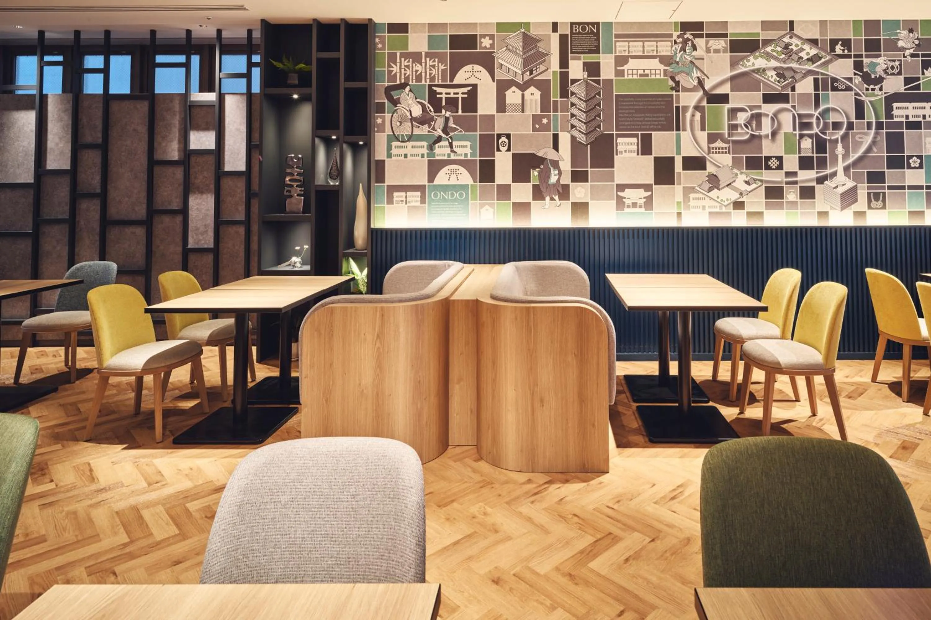 Restaurant/places to eat in Holiday Inn Kyoto Gojo