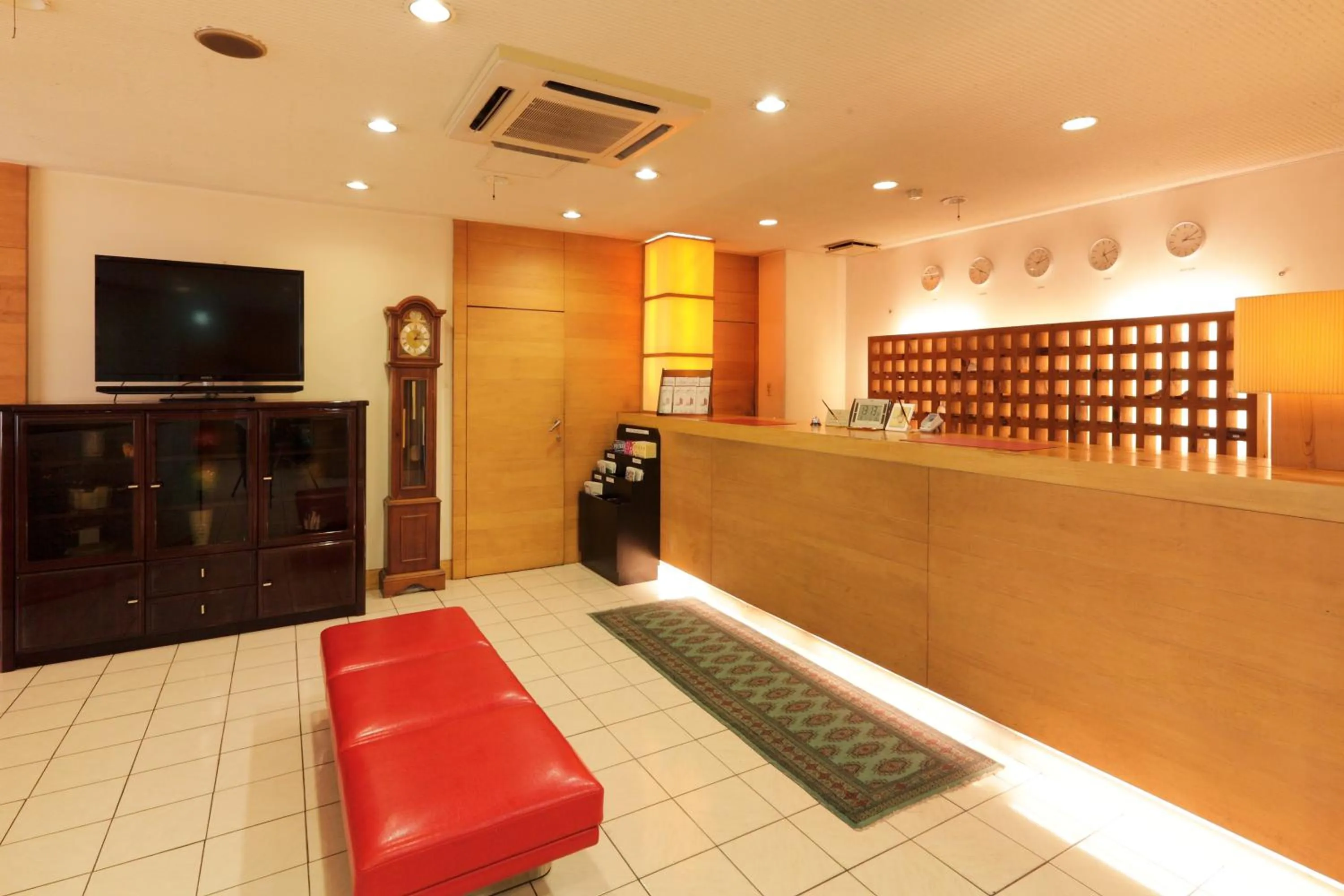 Lobby or reception in Okazaki Daiichi Hotel