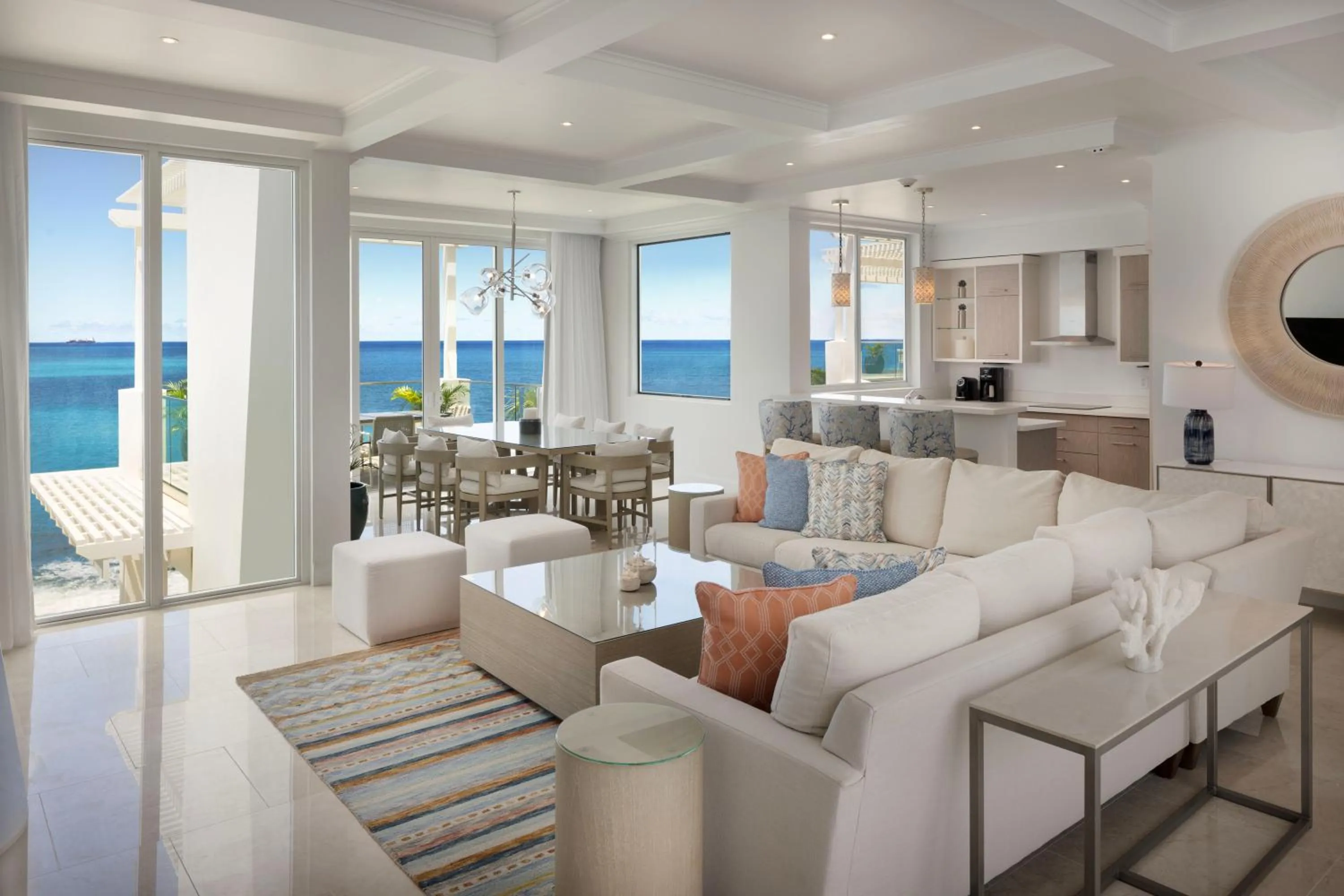 Living room in Windjammer Landing Resort and Residences