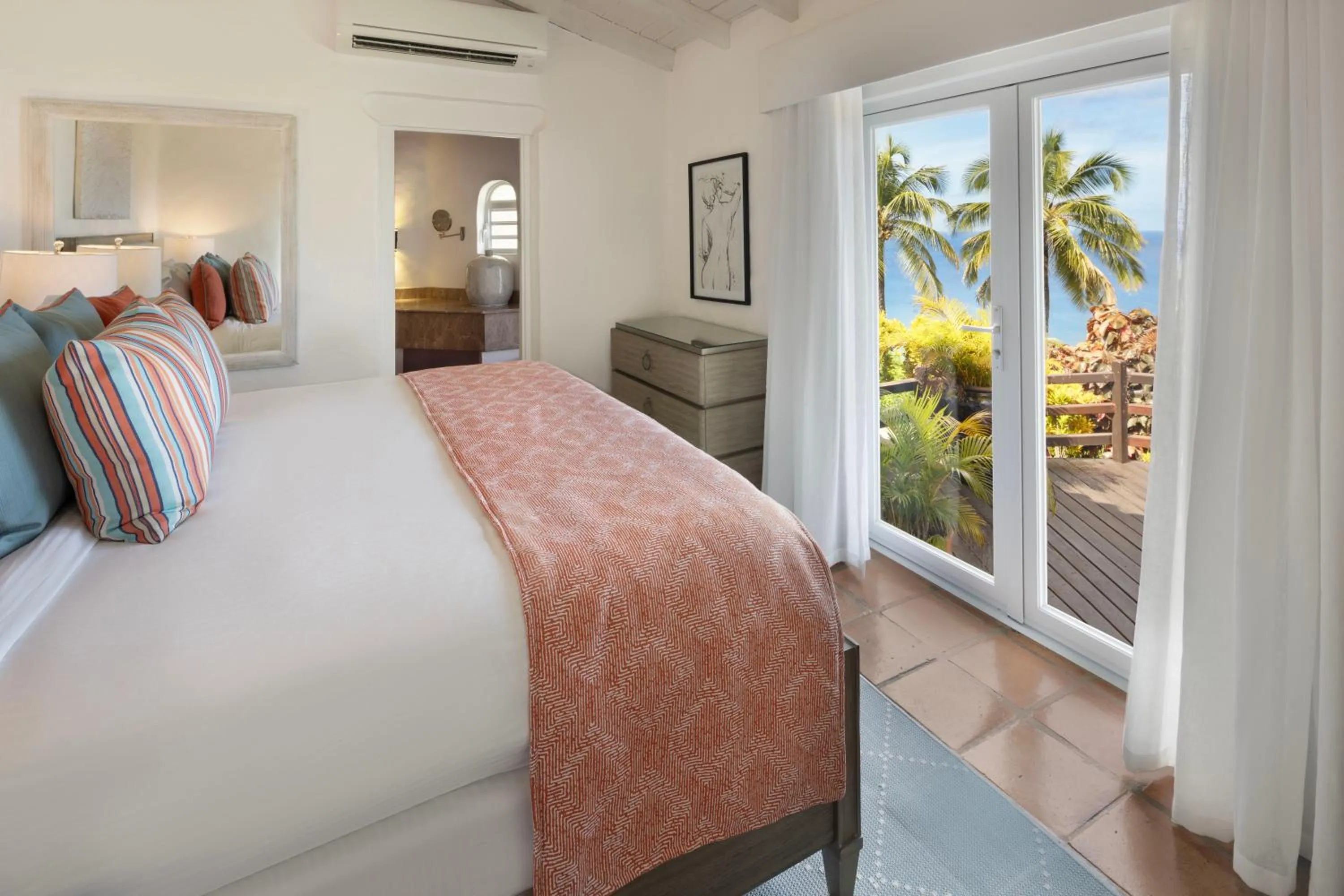 View (from property/room), Bed in Windjammer Landing Resort and Residences
