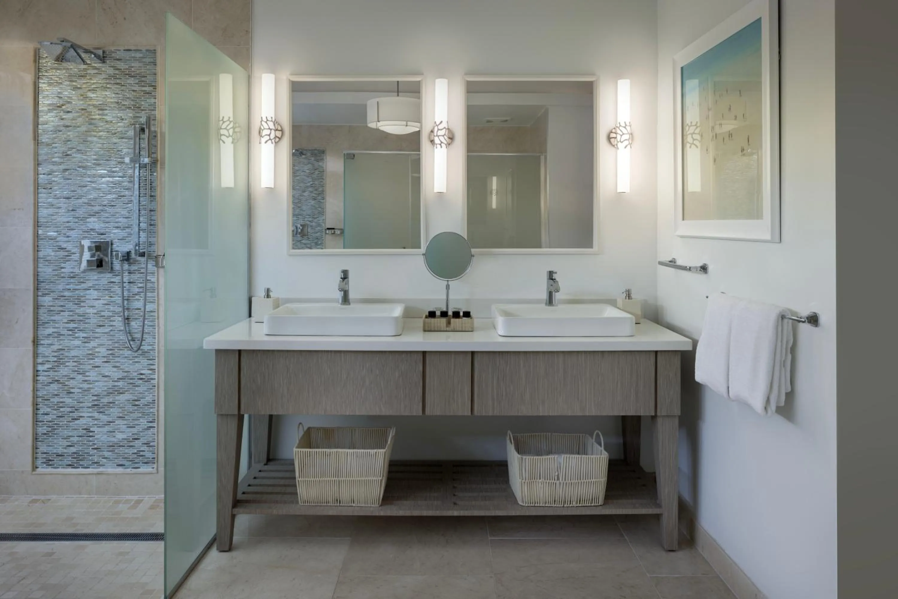 Shower in Windjammer Landing Resort and Residences