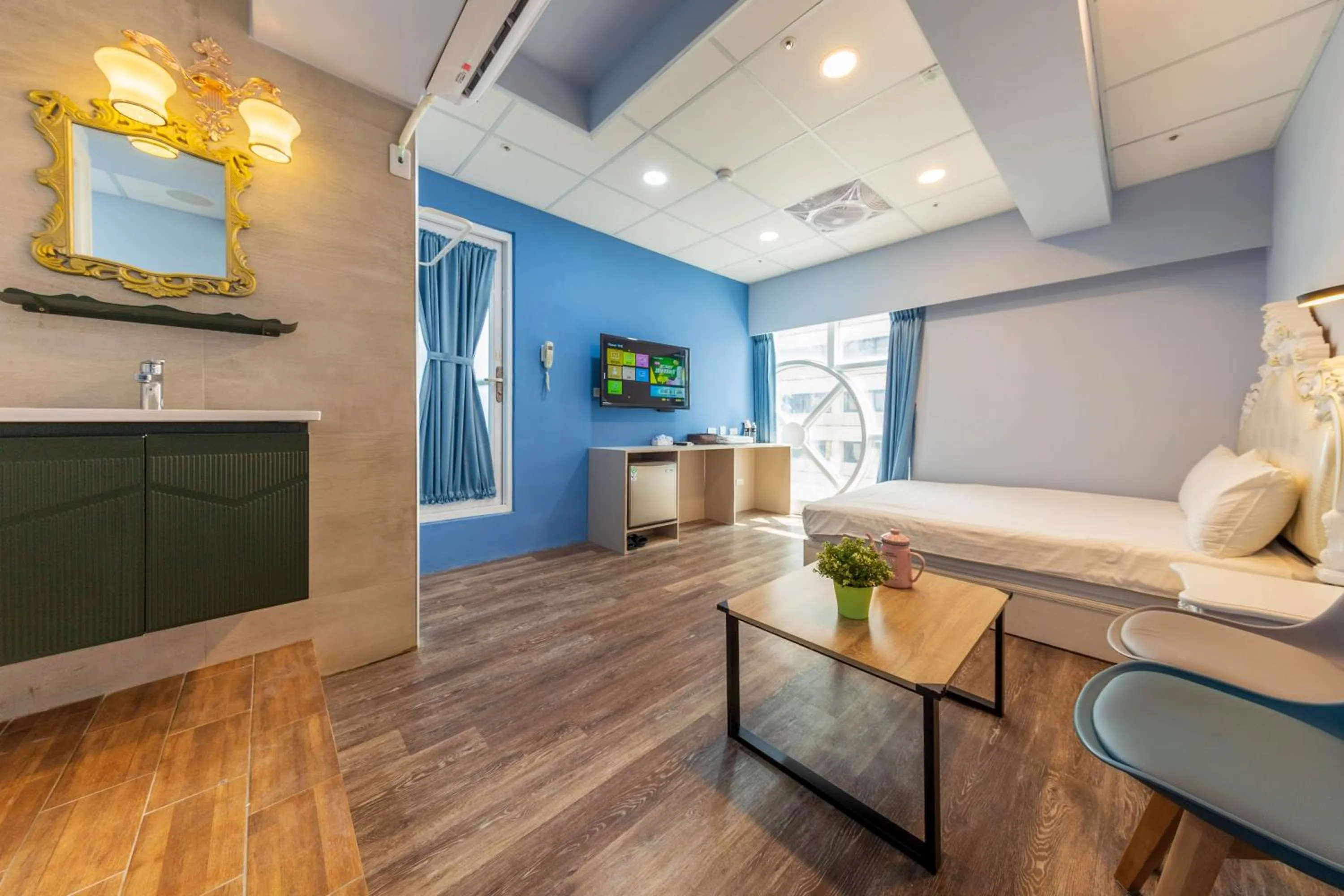 Living room in Liu He Su Hotel