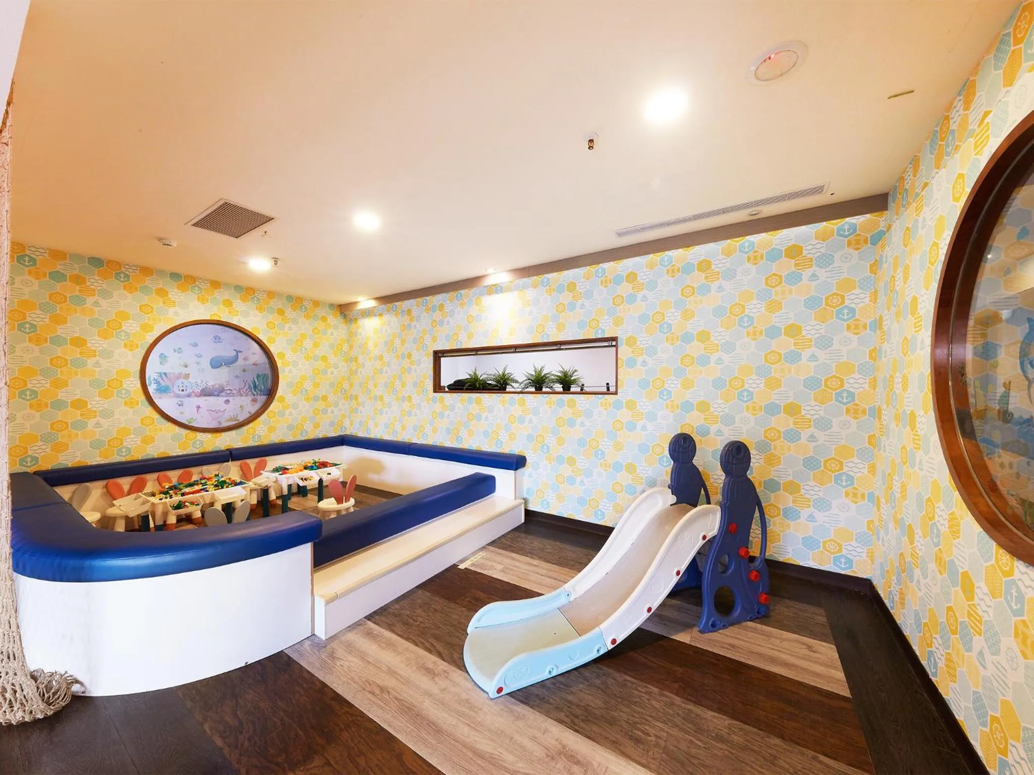 Children play ground in CHECK inn Yilan LuoDong