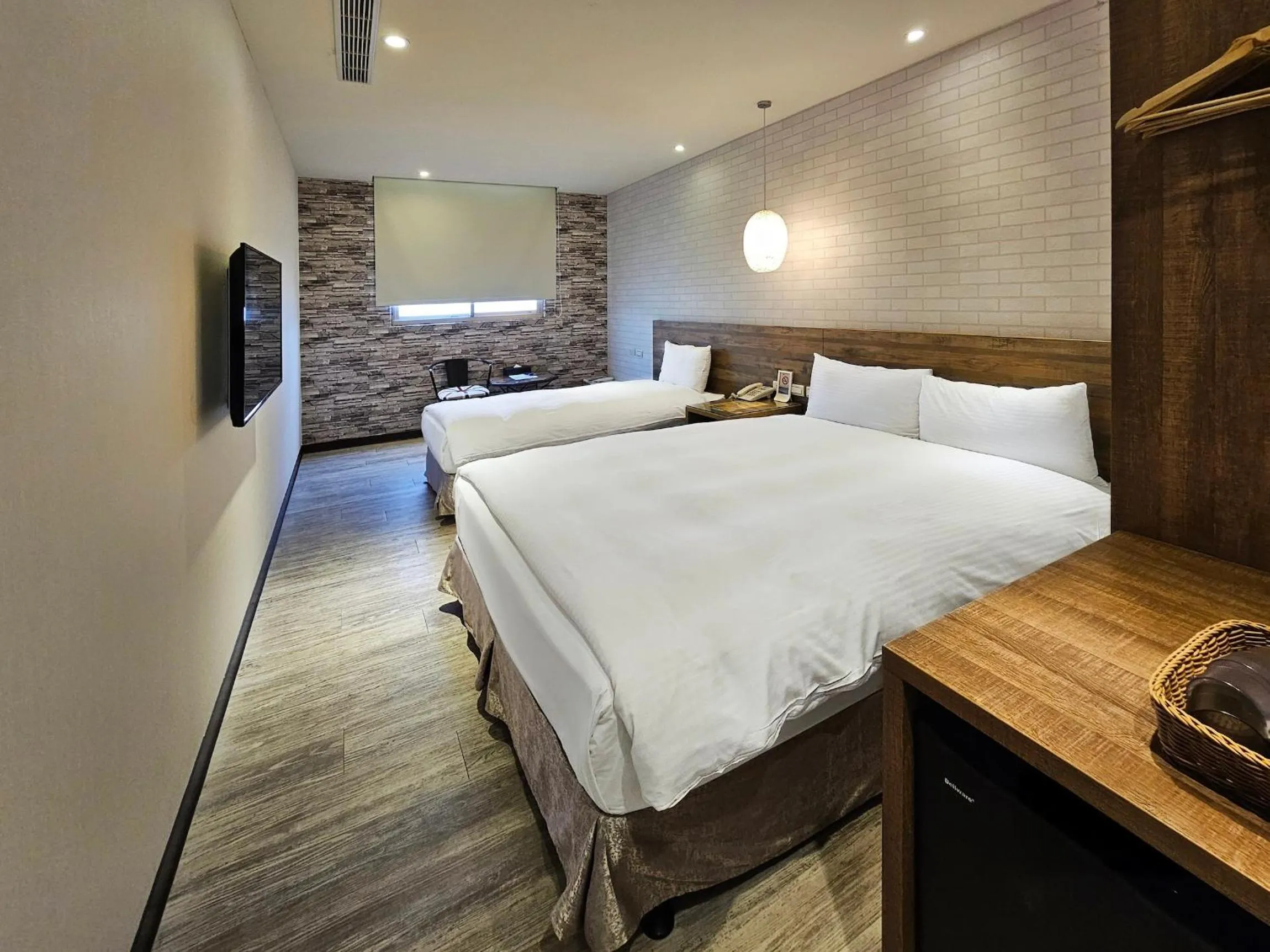Bed in CHECK inn Yilan LuoDong