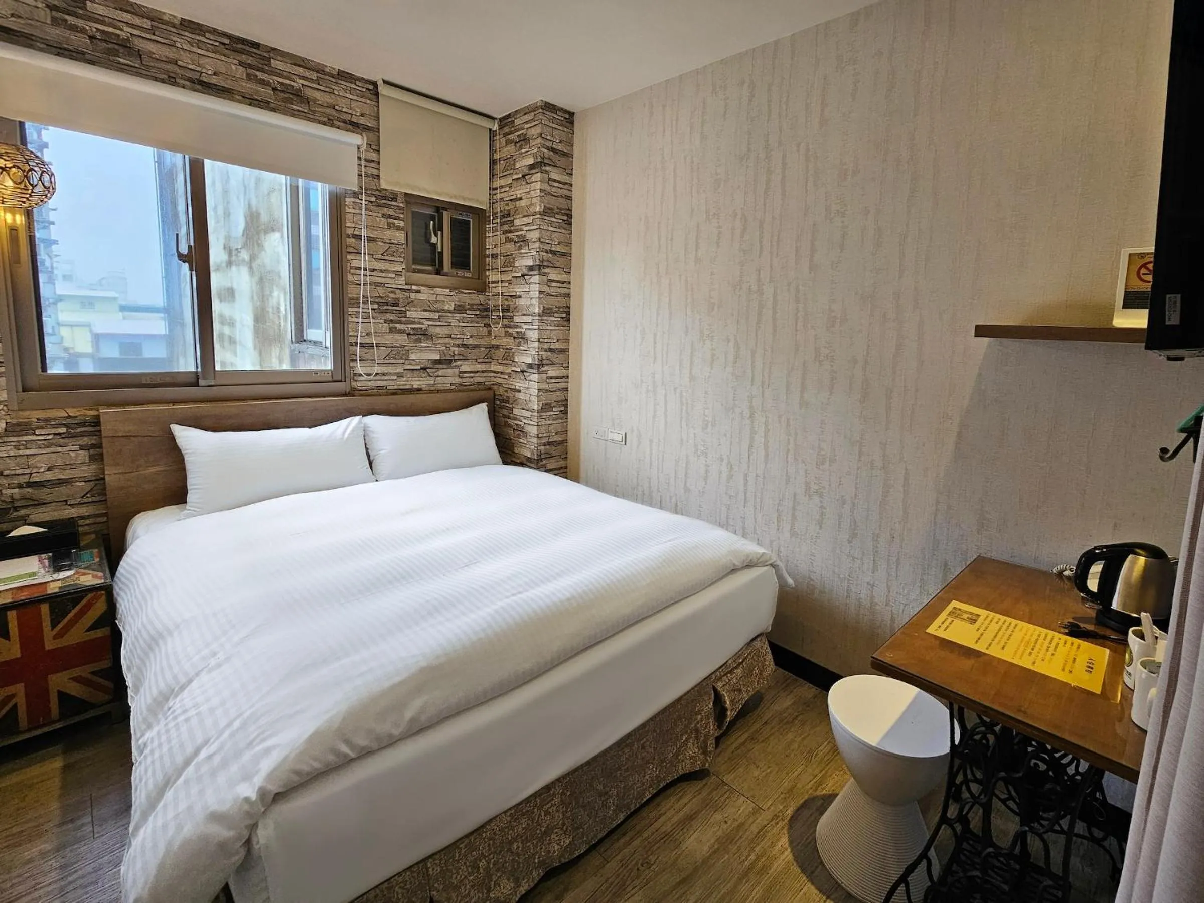 Bed in CHECK inn Yilan LuoDong