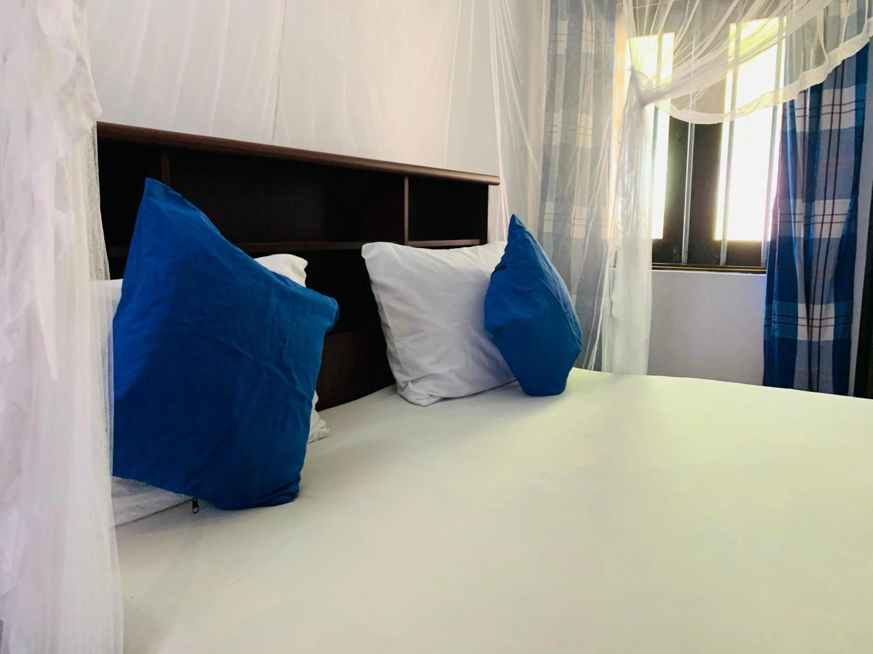 Bed in Jumera Villa Mirissa