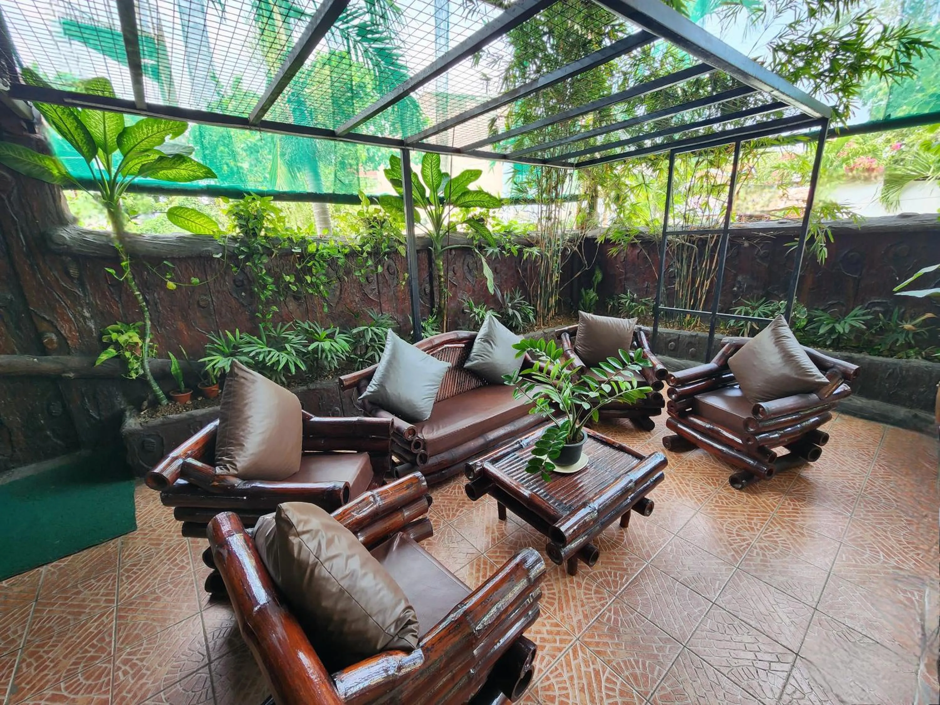 Property building in MB's Garden Inn