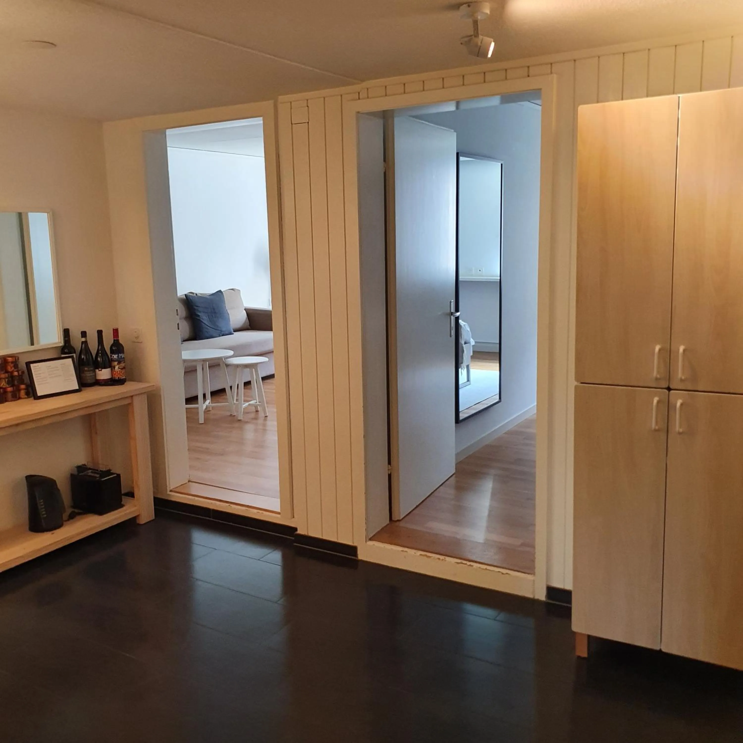wardrobe in Stylish Apartment in the Heart of Zug by Airhome