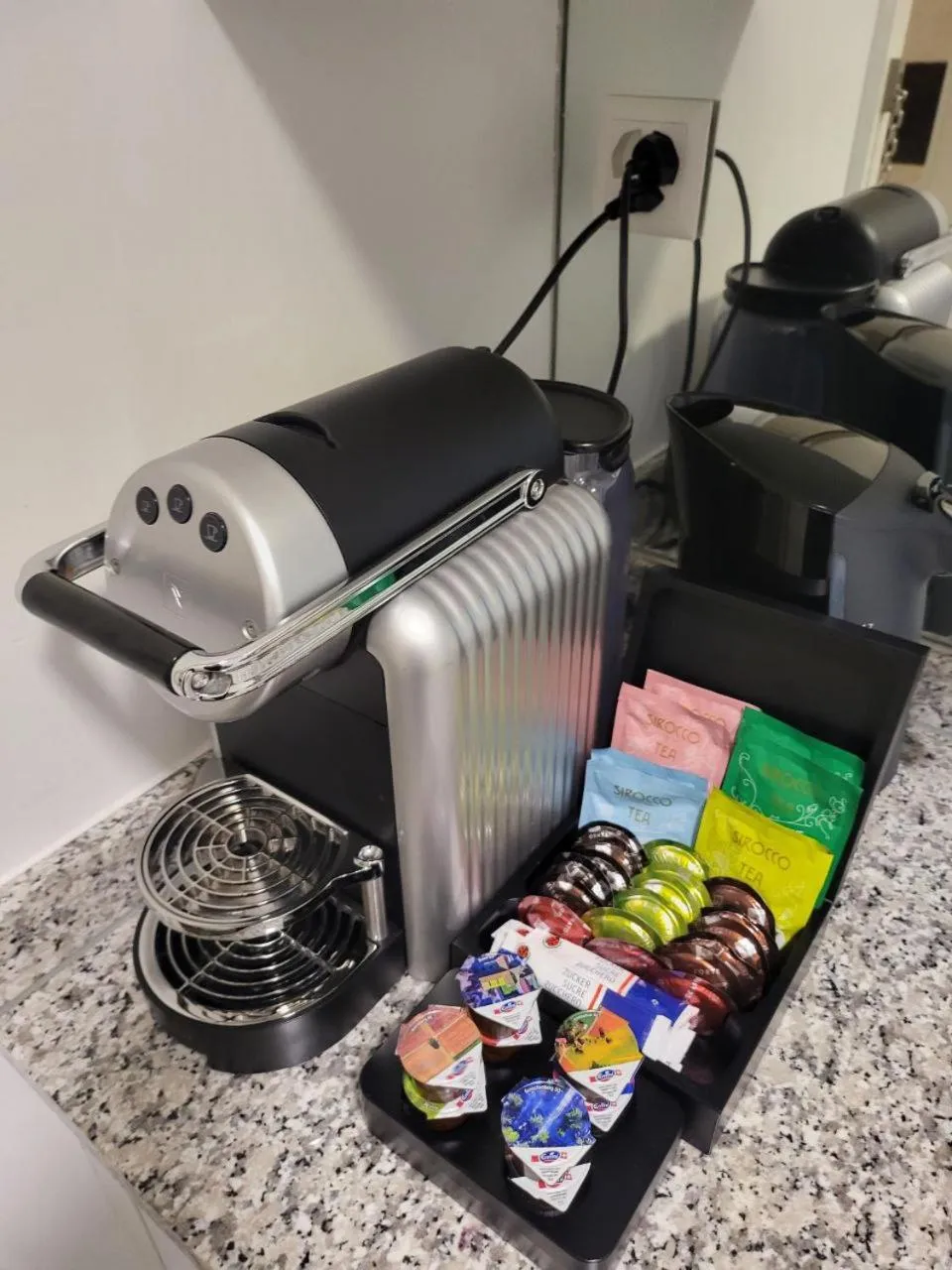 Coffee/tea facilities in Stylish Apartment in the Heart of Zug by Airhome