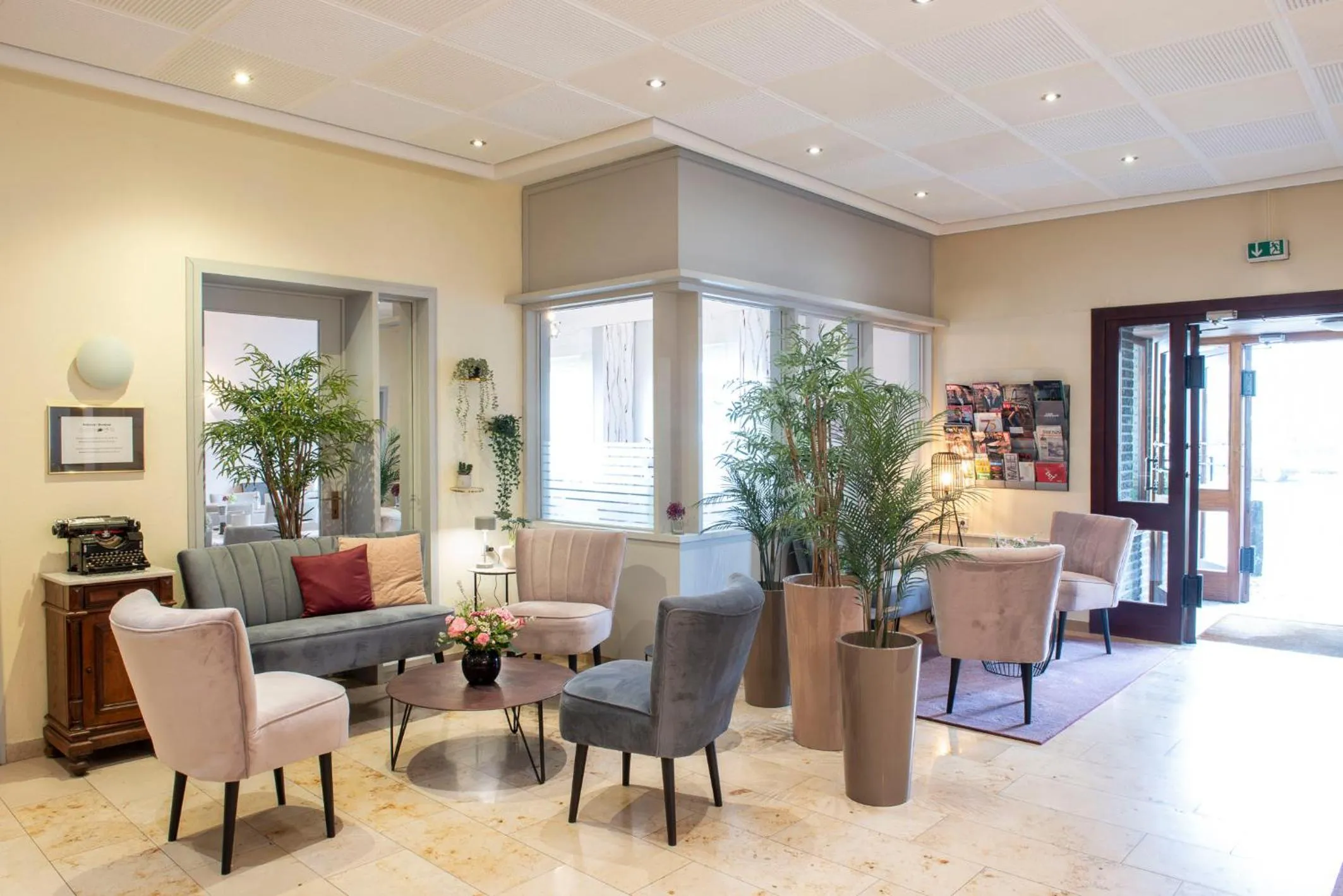 Lobby or reception in Hotel Alte Post