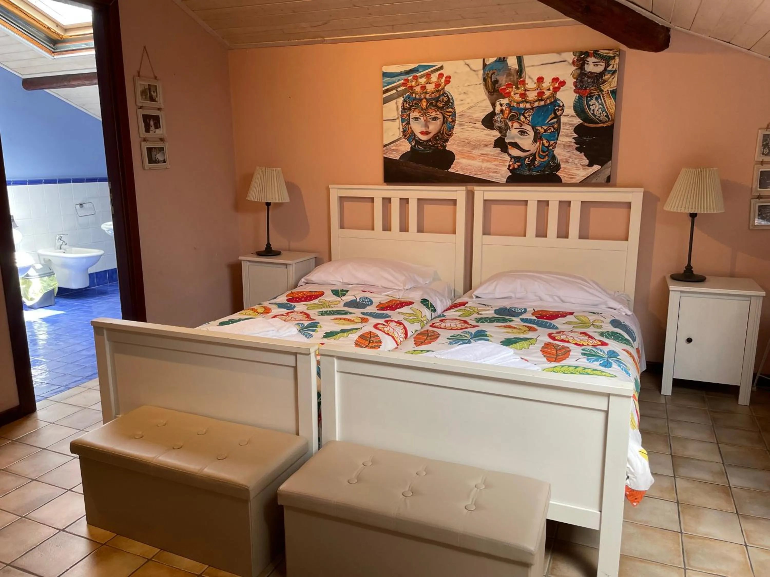 Photo of the whole room, Bed in B&B Etna Country