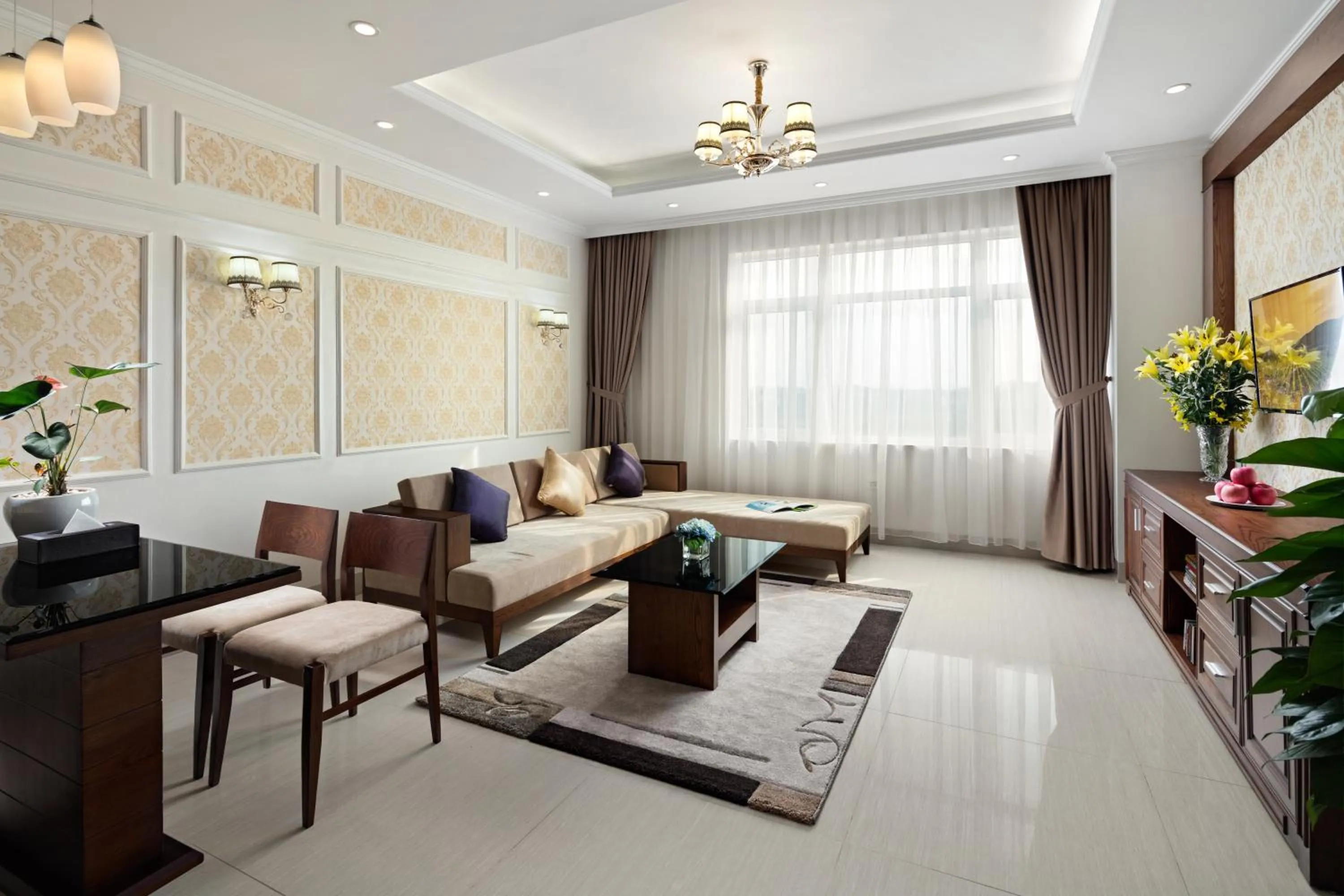 Living room in Center Hotel Bac Ninh