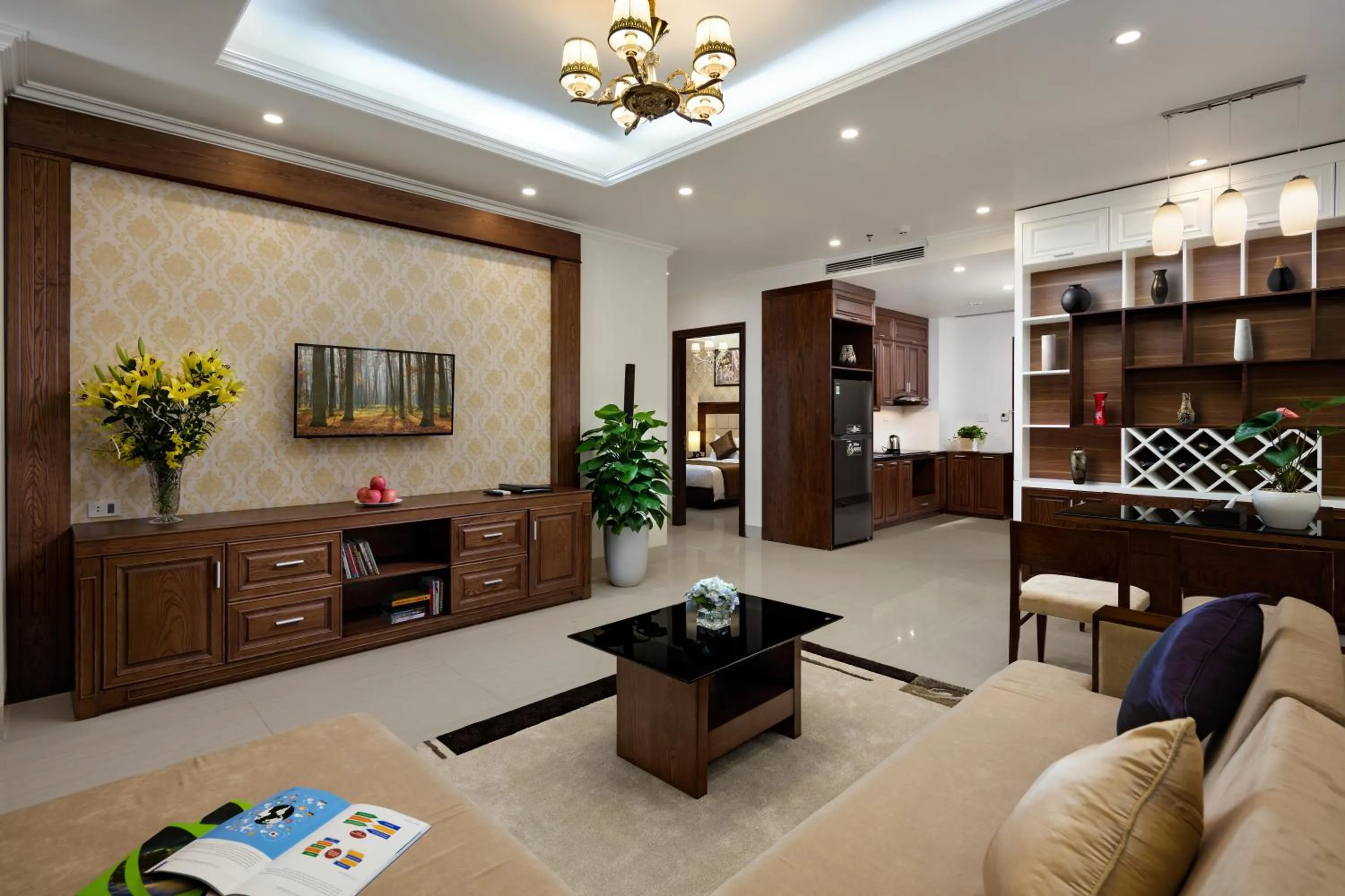 Living room in Center Hotel Bac Ninh