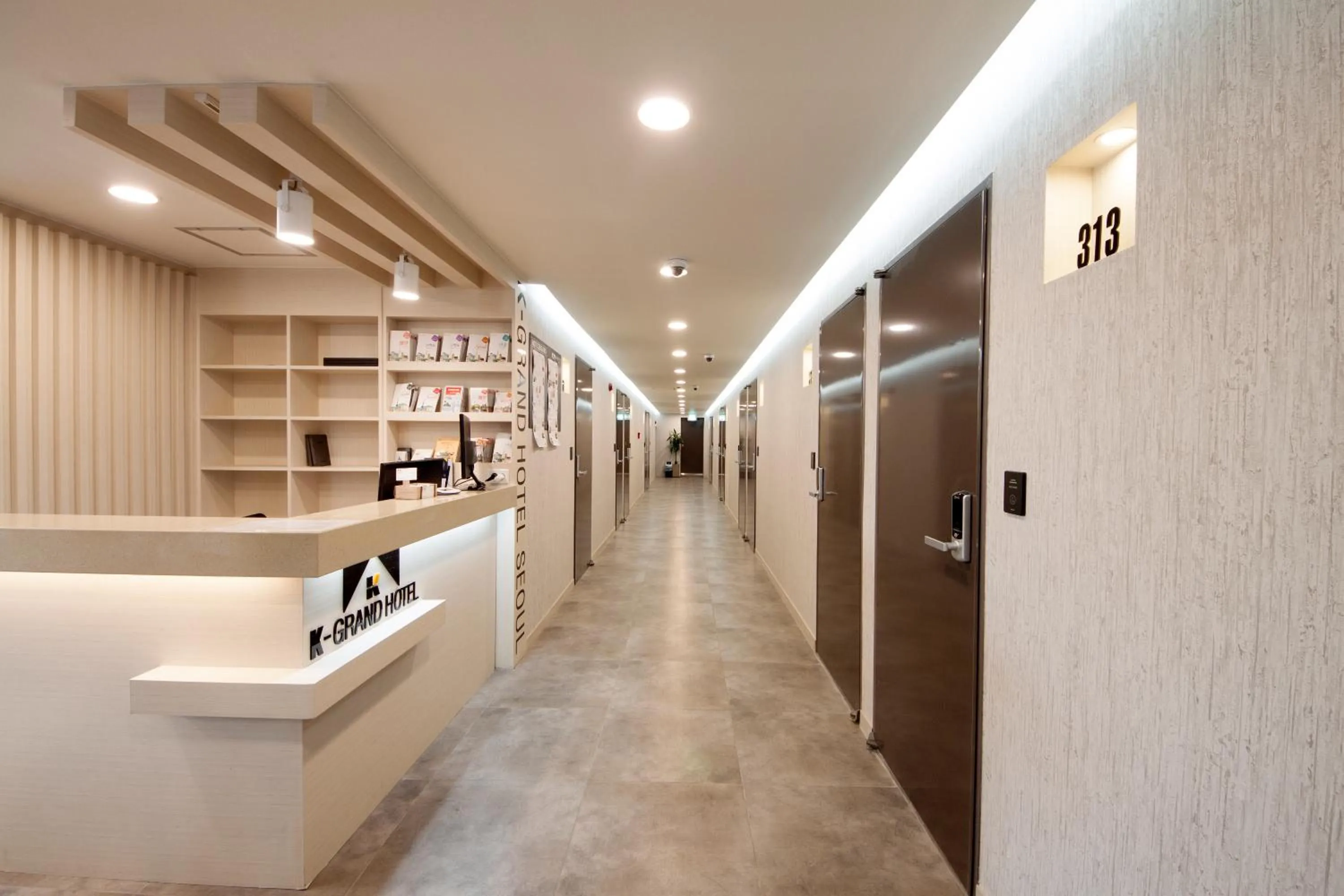 Lobby or reception in K-Grand Hotel Seoul