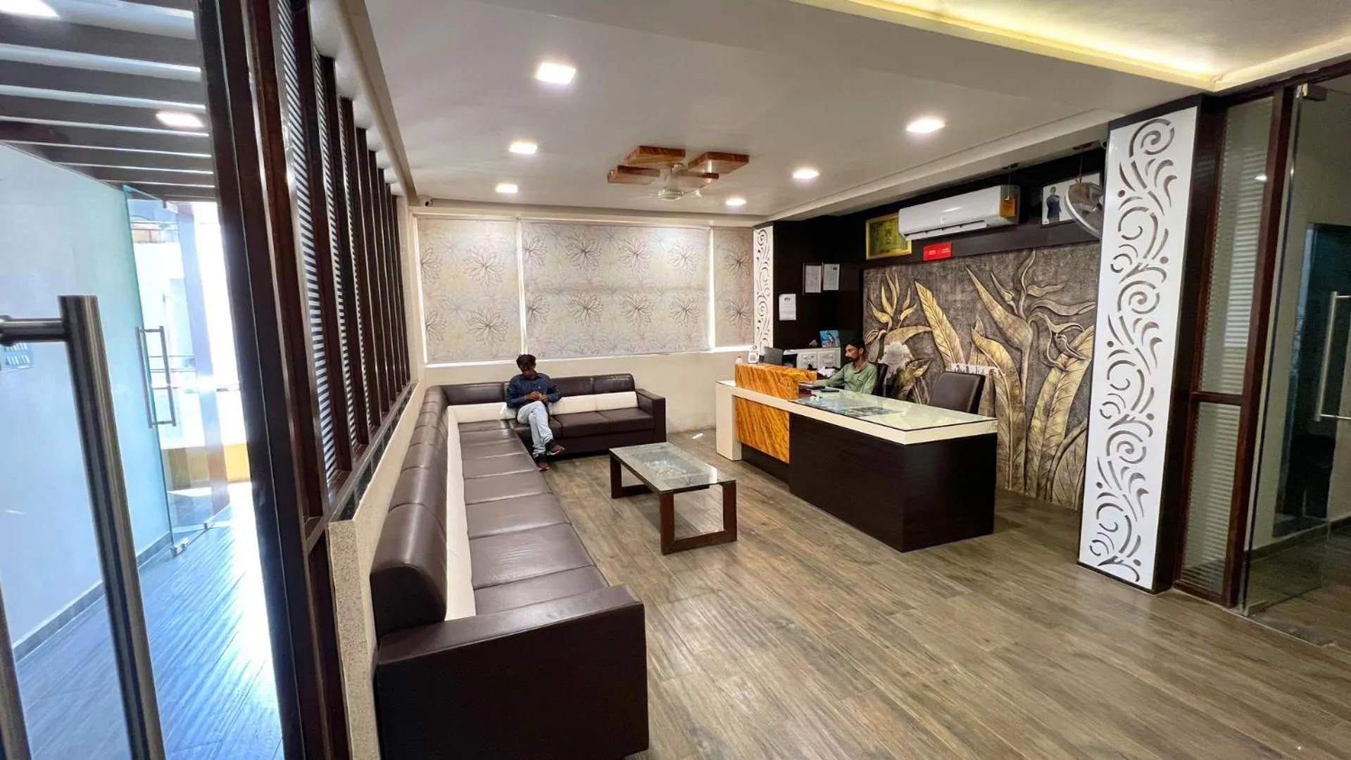 Lobby or reception in The Gir Harmony Hotel