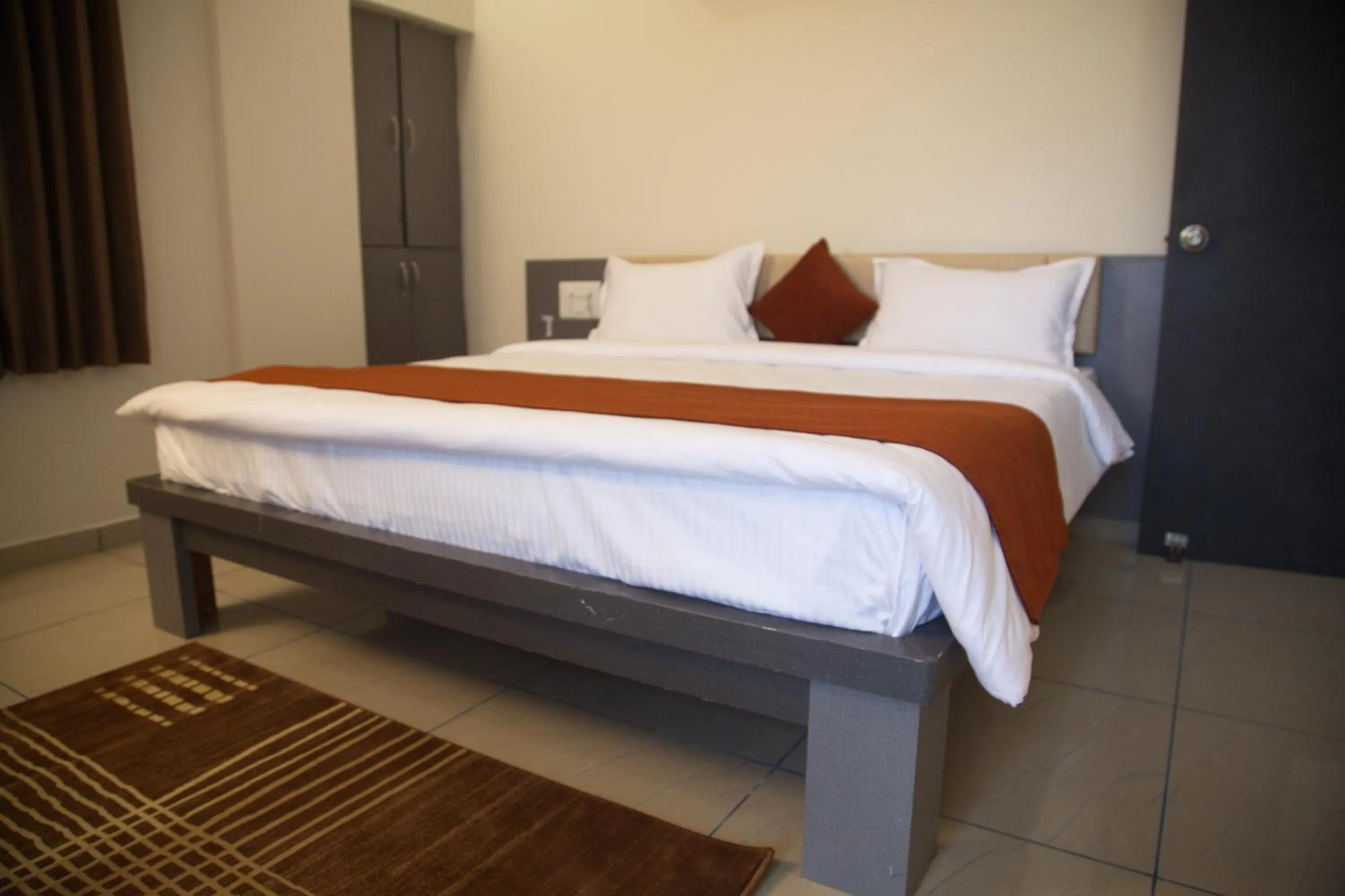 Bed in The Gir Harmony Hotel