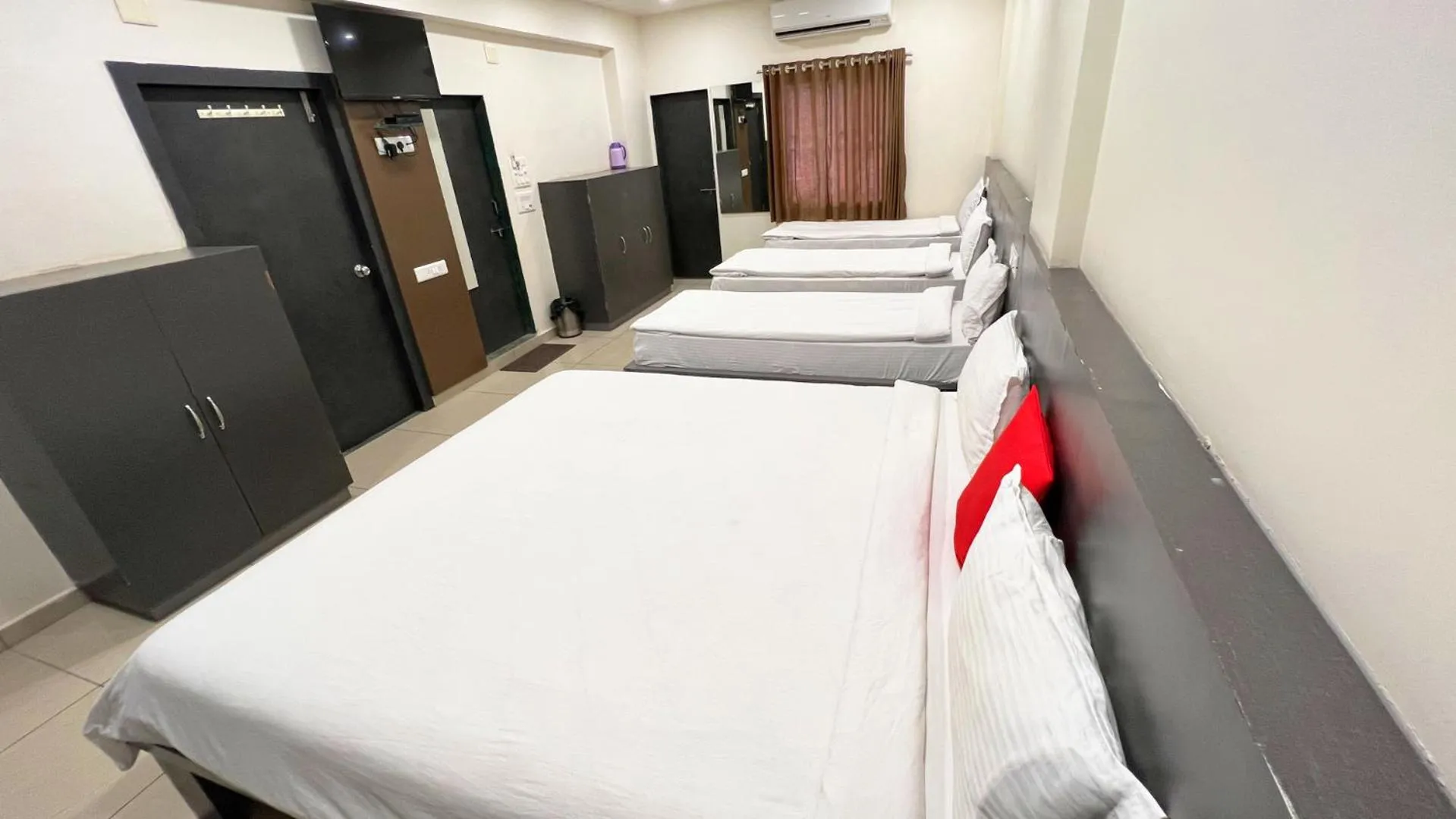 Bed in The Gir Harmony Hotel