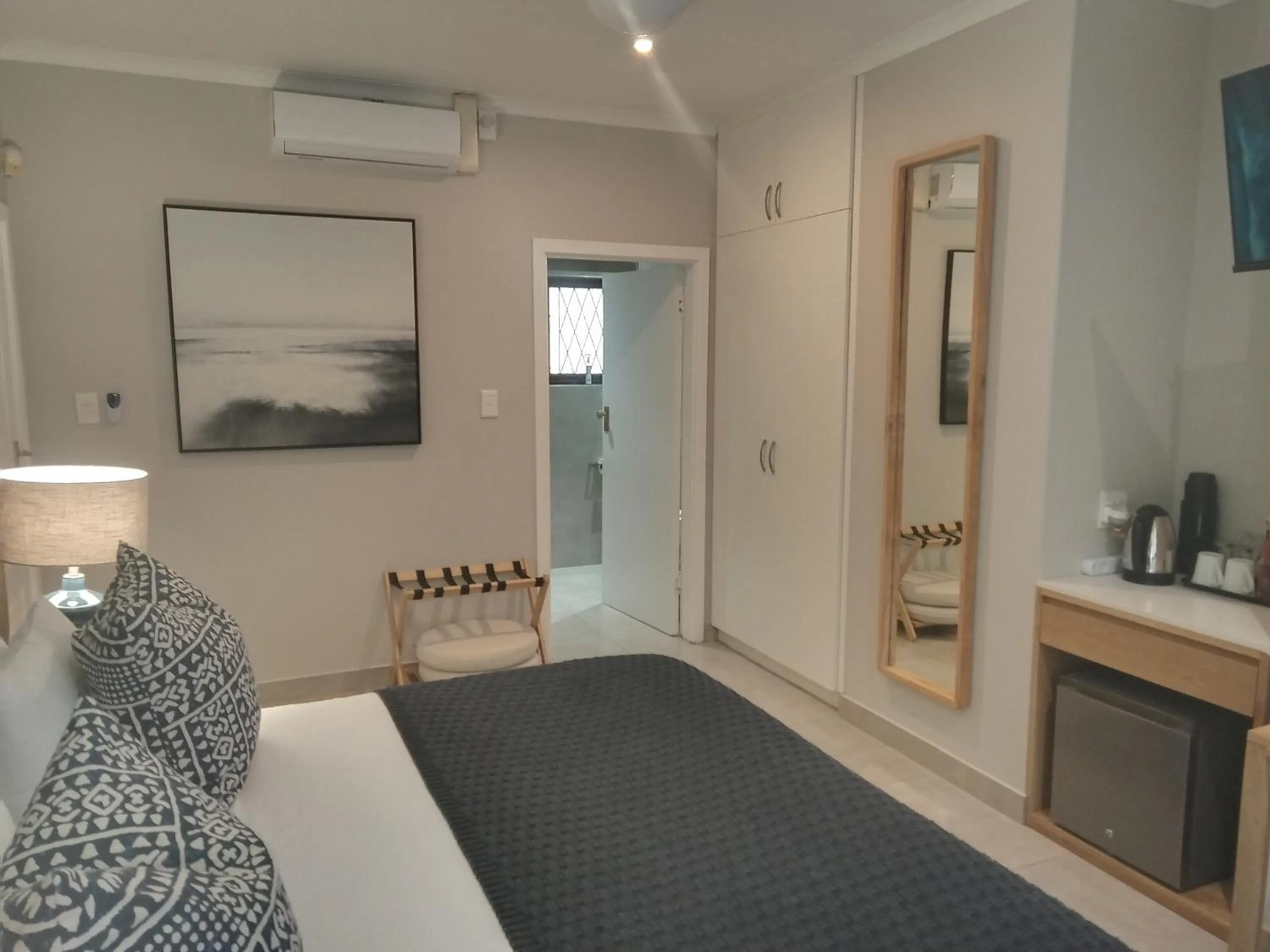 Bed in Tropical Beach Boutique Guesthouse