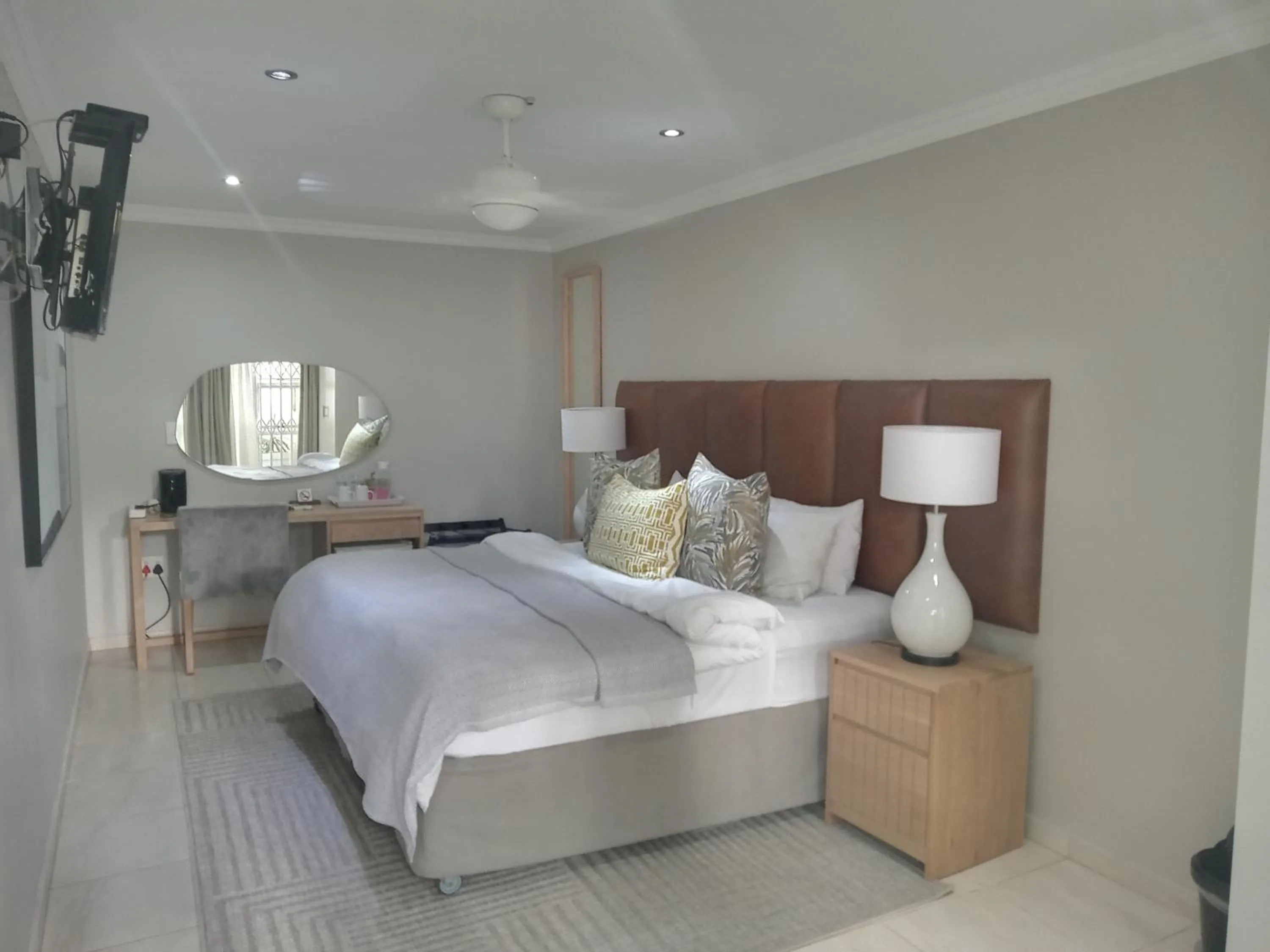 Bed in Tropical Beach Boutique Guesthouse