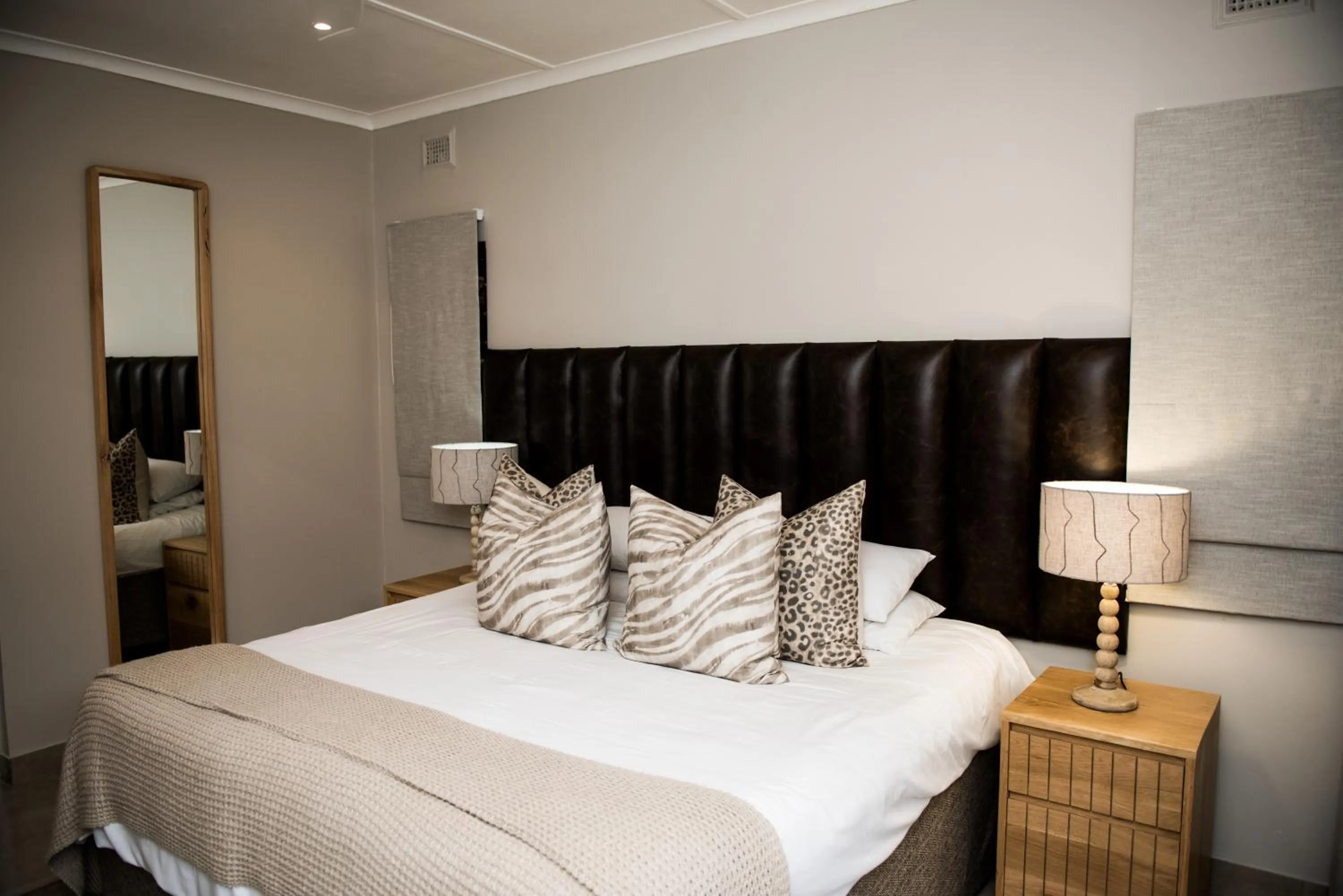 Bed in Tropical Beach Boutique Guesthouse