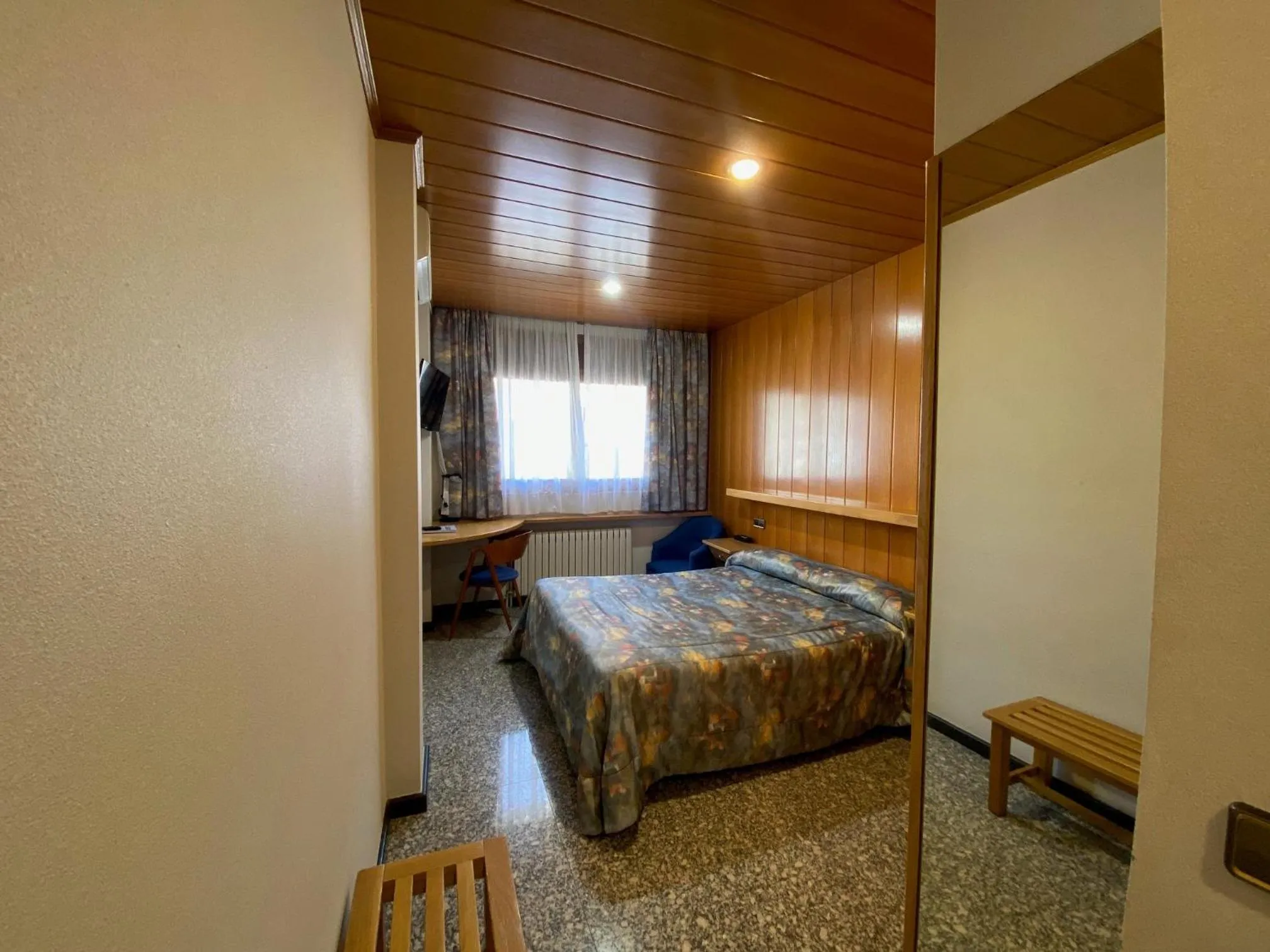 Bed in Hotel Sant Antoni