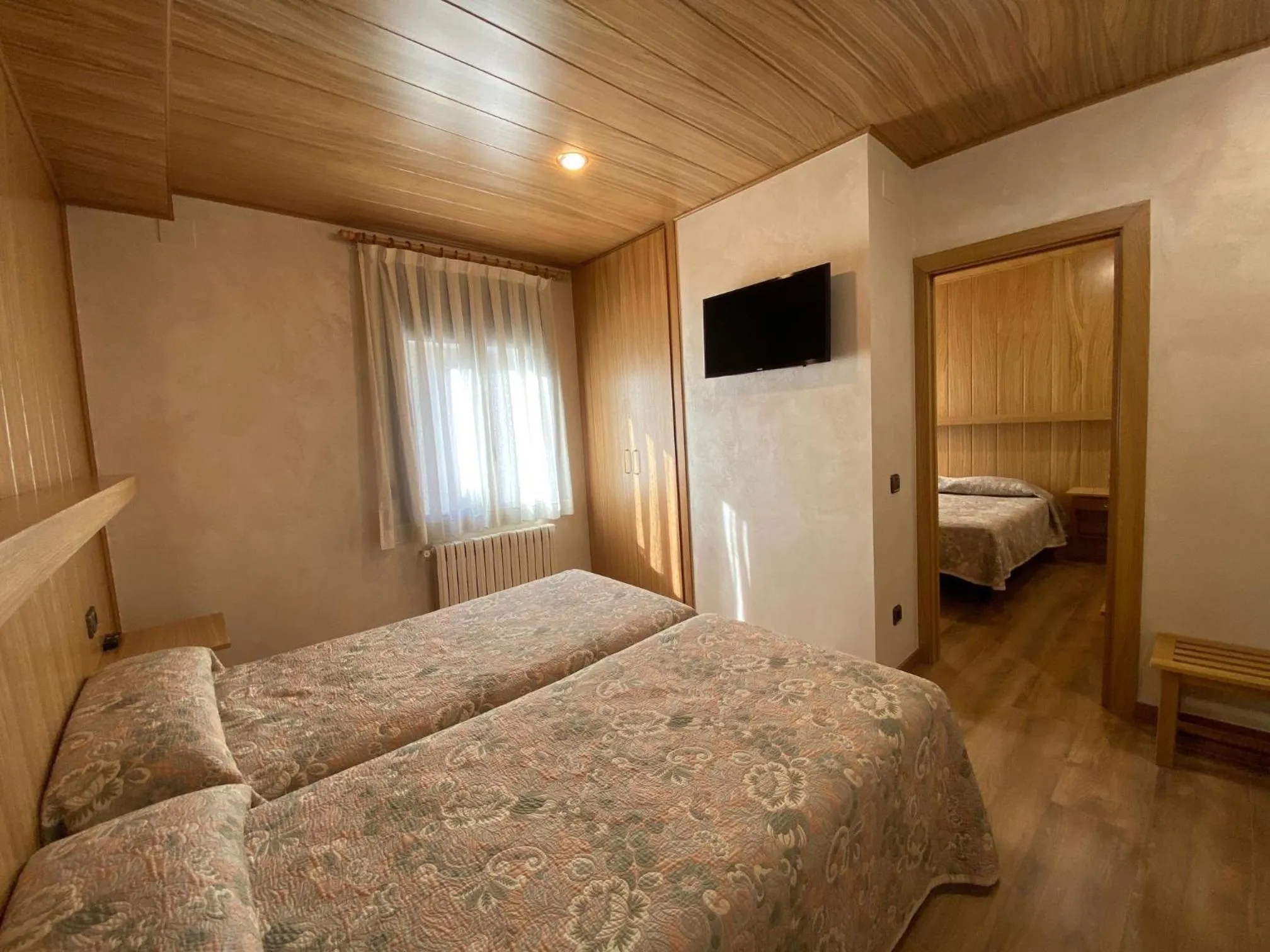 Bed in Hotel Sant Antoni