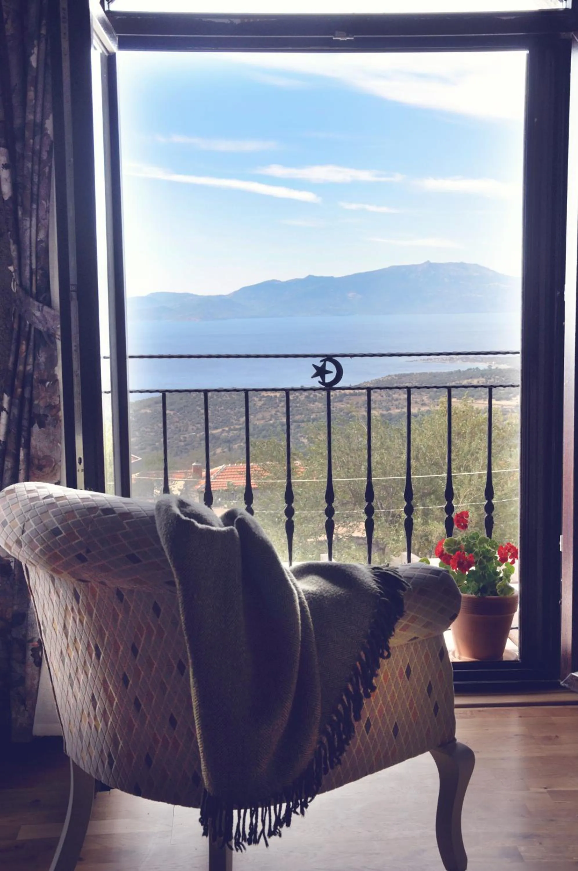 Decorative detail in Assos Sunaba Kasri Hotel