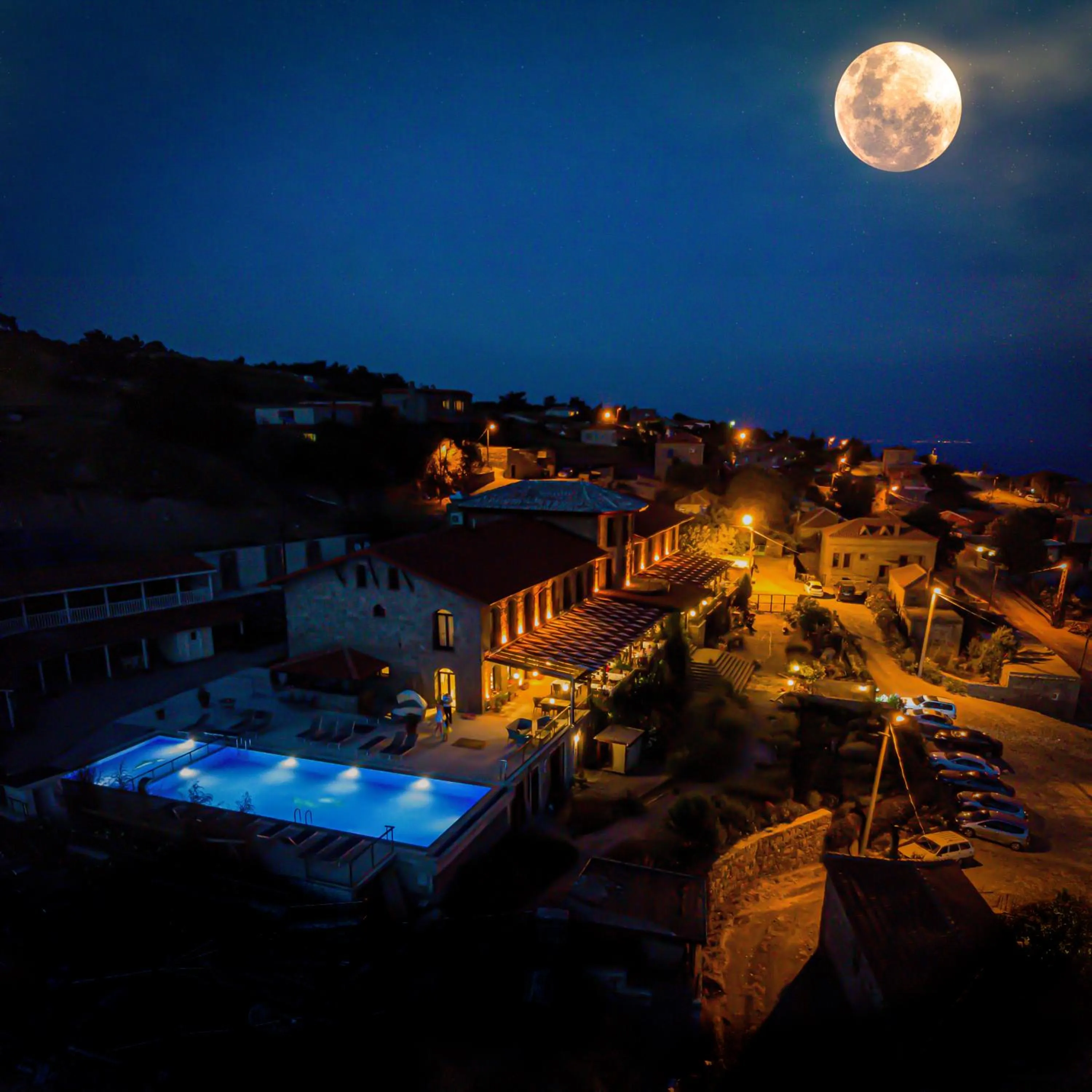 Night in Assos Sunaba Kasri Hotel