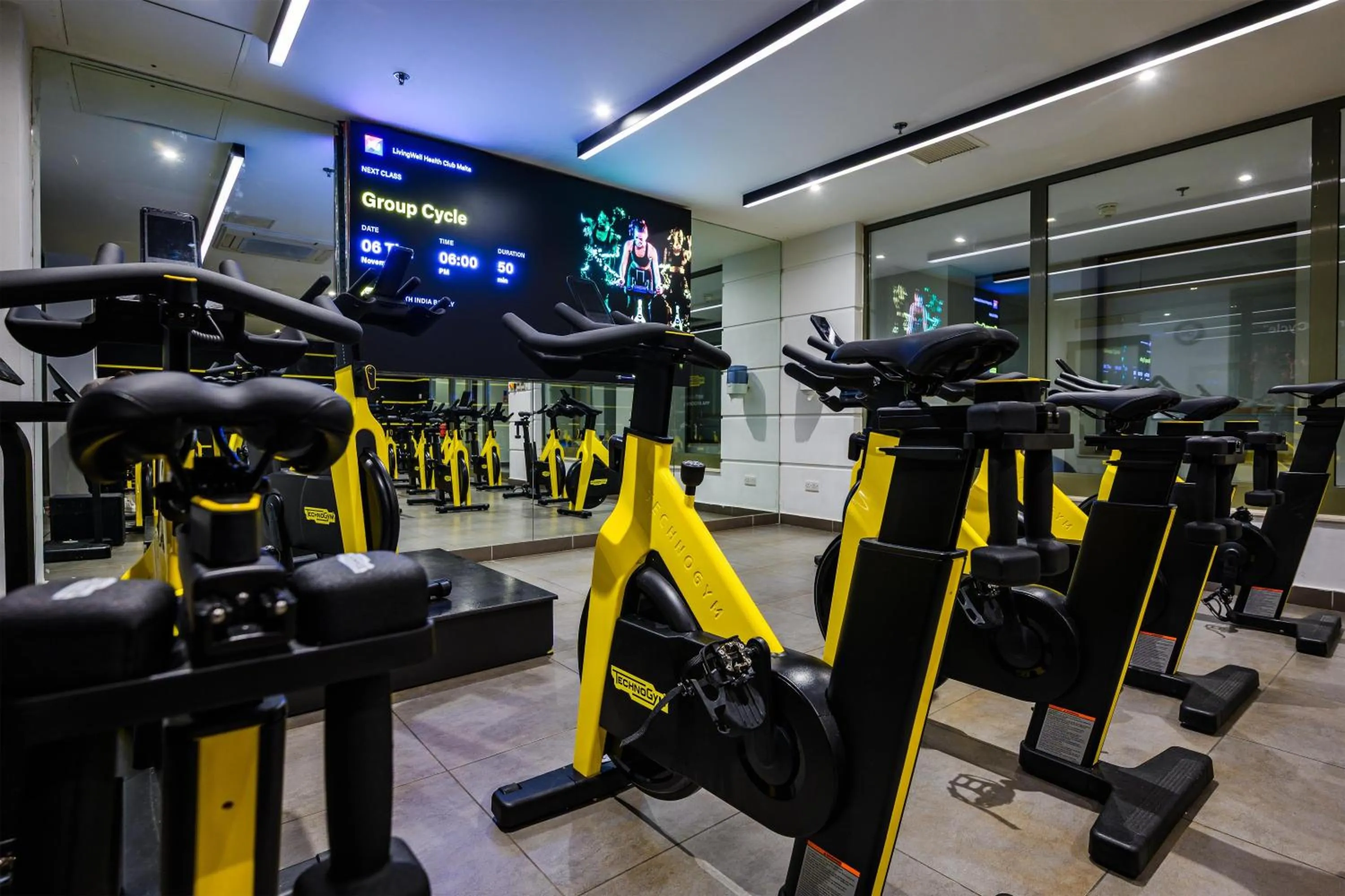 Fitness centre/facilities in Hilton Malta