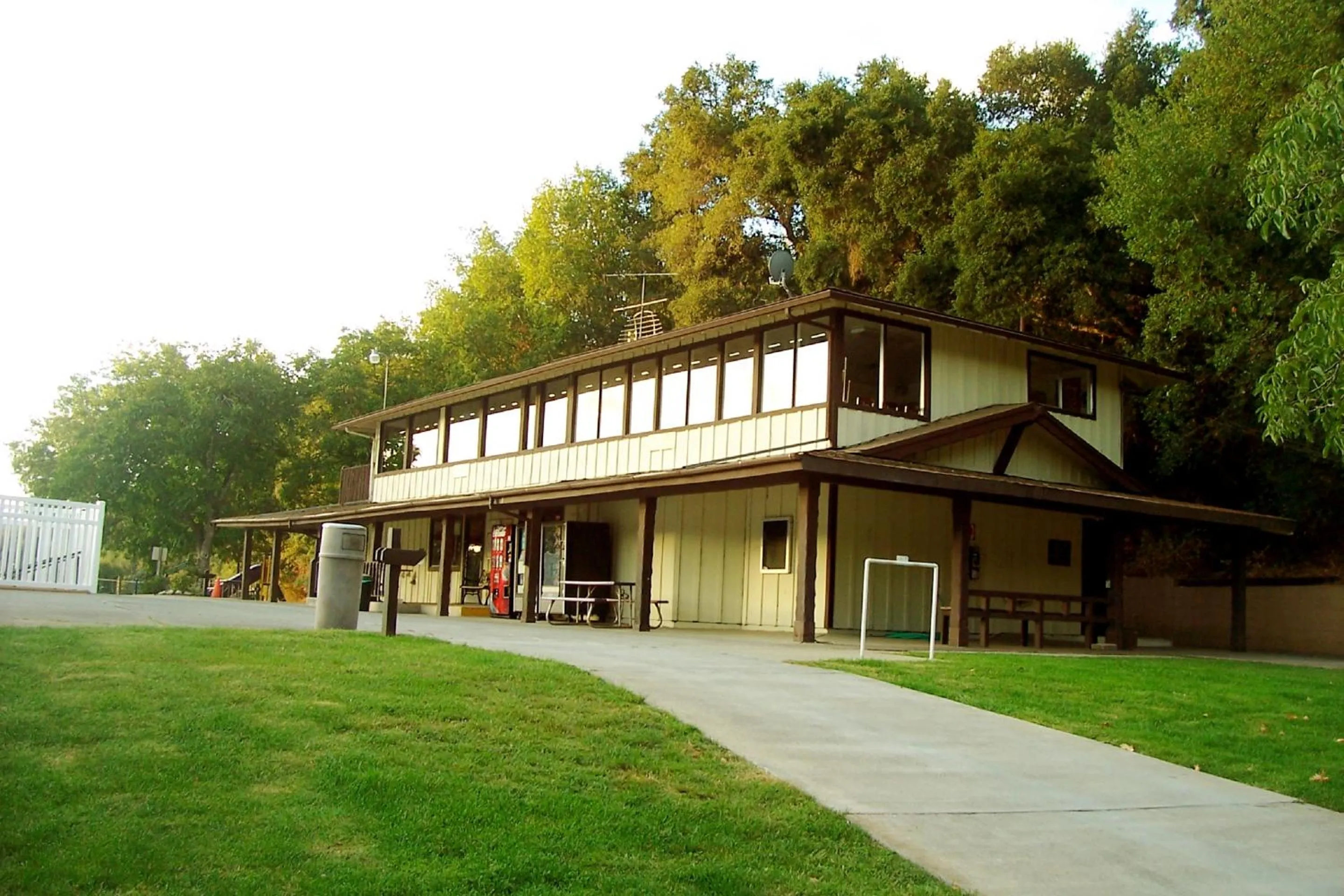 Game Room in Morgan Hill Camping Resort Cabin 1