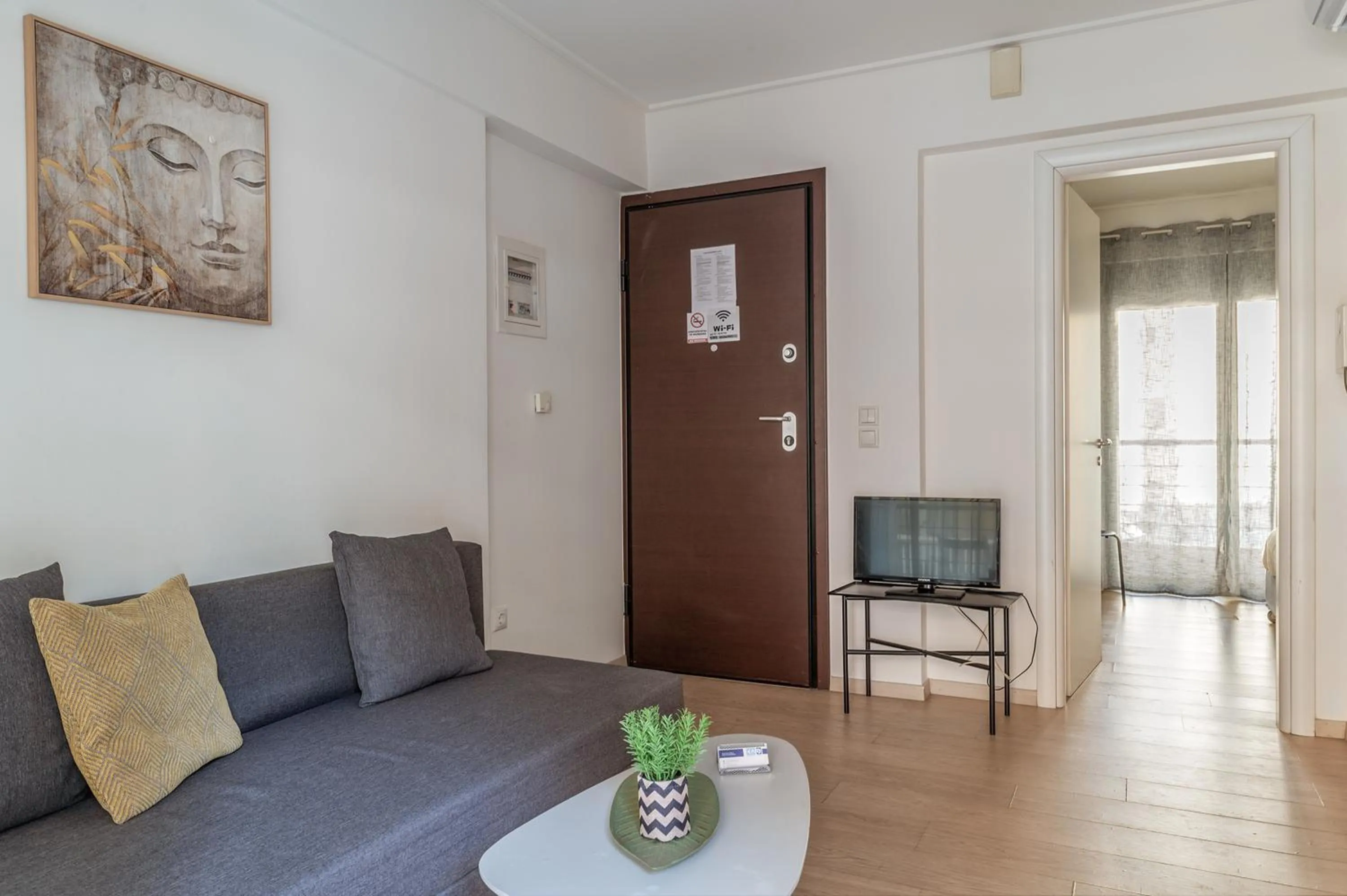 Seating area in Elvita Apartments