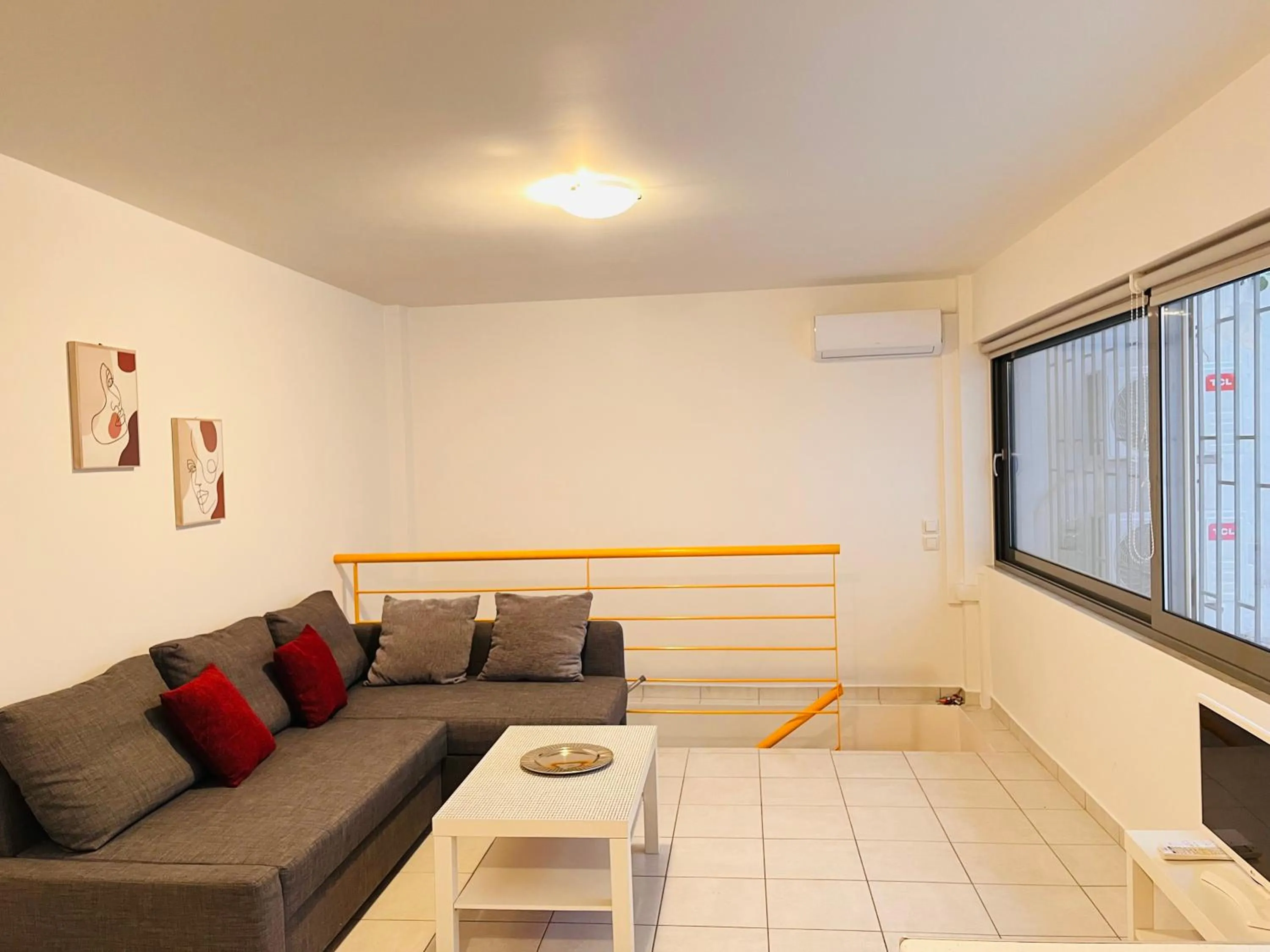 Seating area in Elvita Apartments