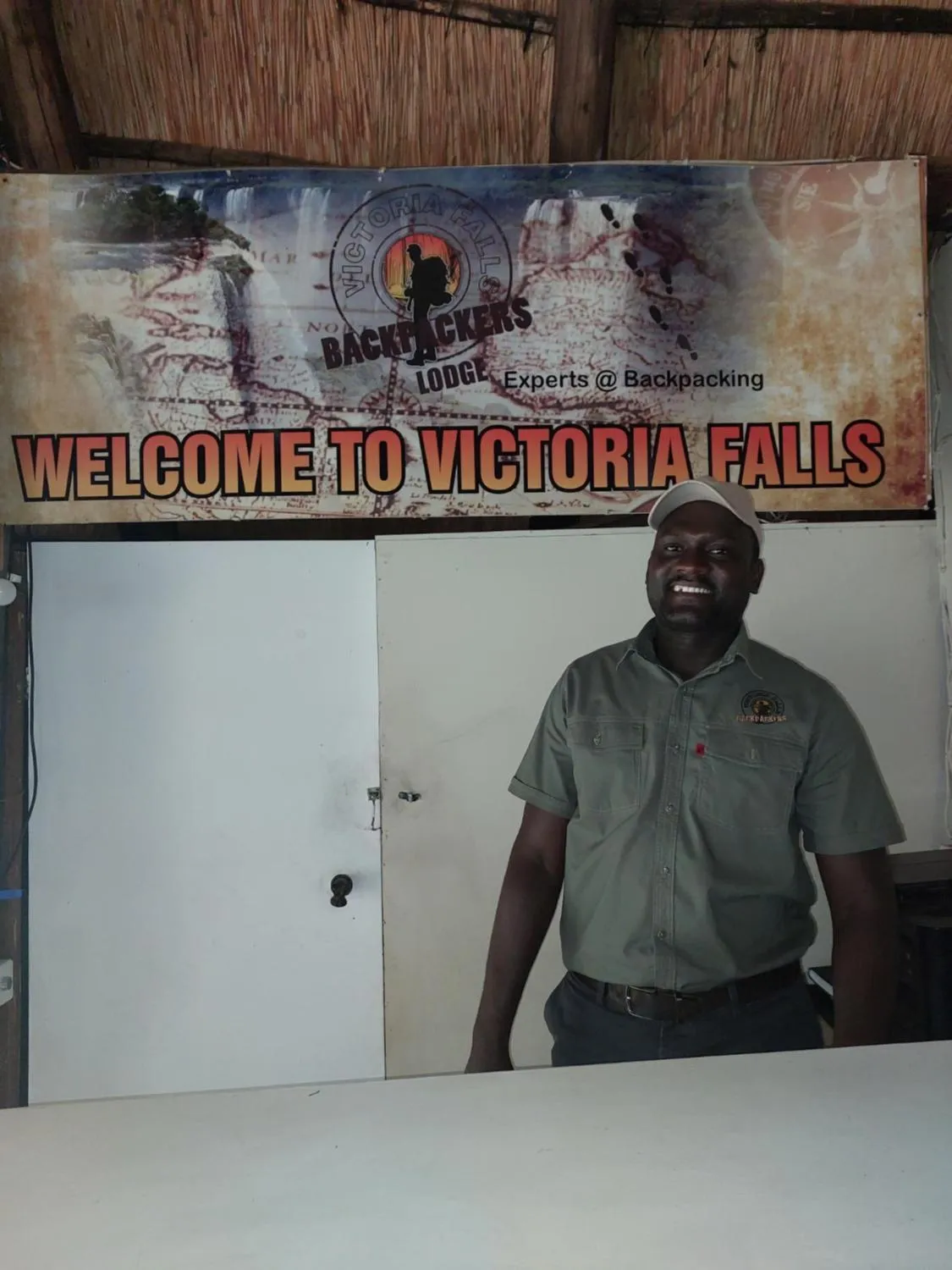 Lobby or reception in Victoria Falls Backpackers Lodge