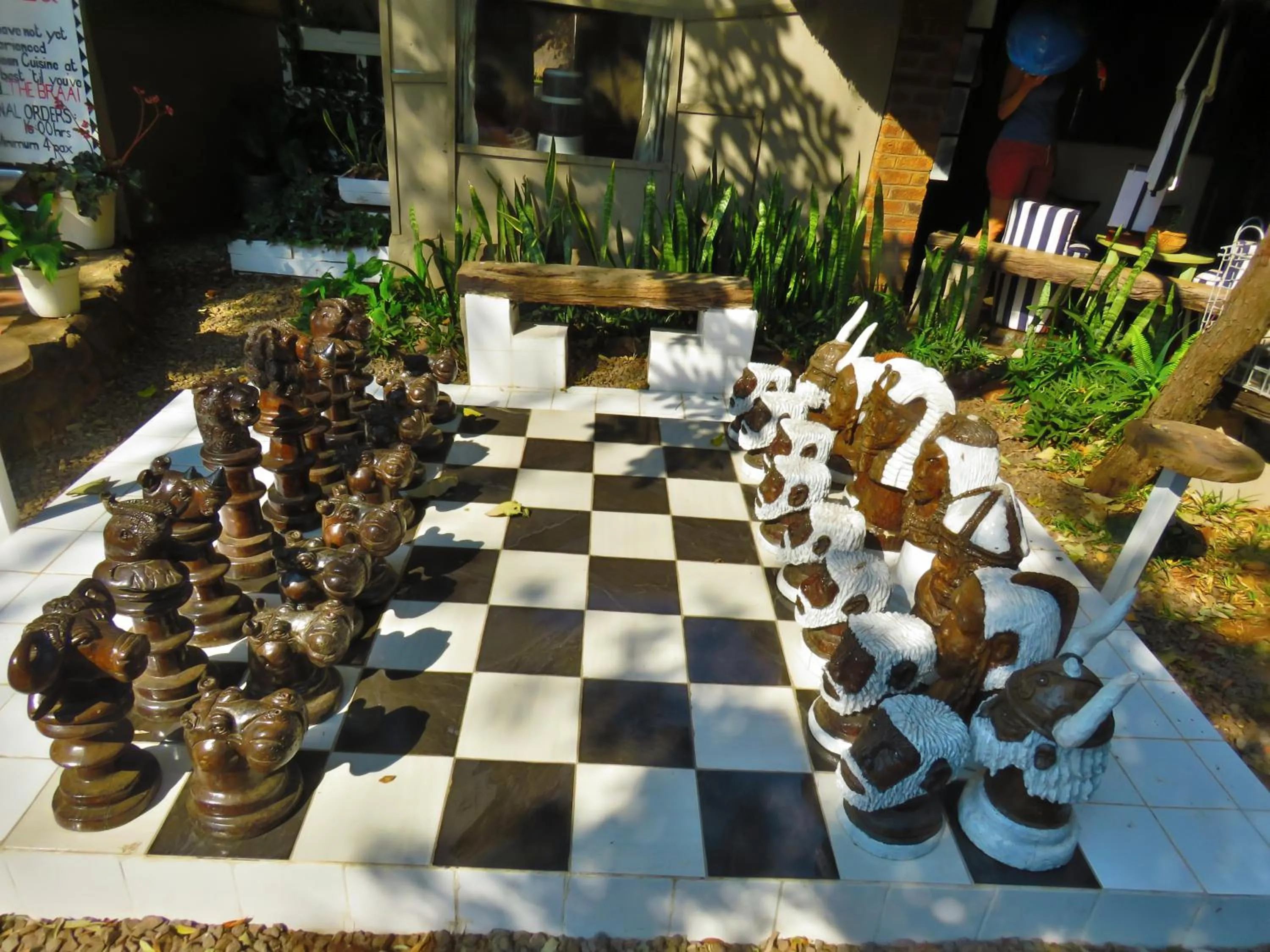 Property building in Victoria Falls Backpackers Lodge