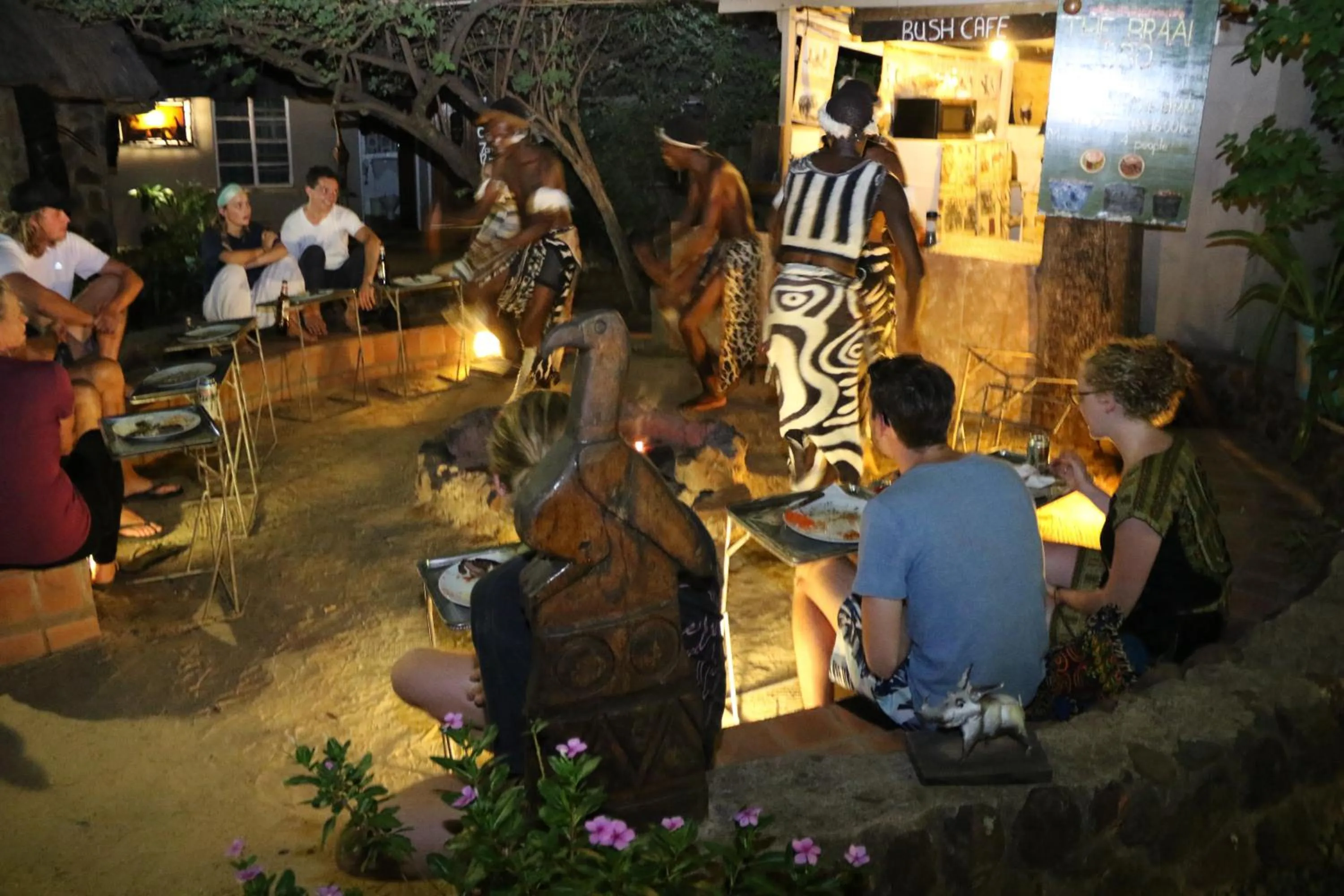 Property building in Victoria Falls Backpackers Lodge