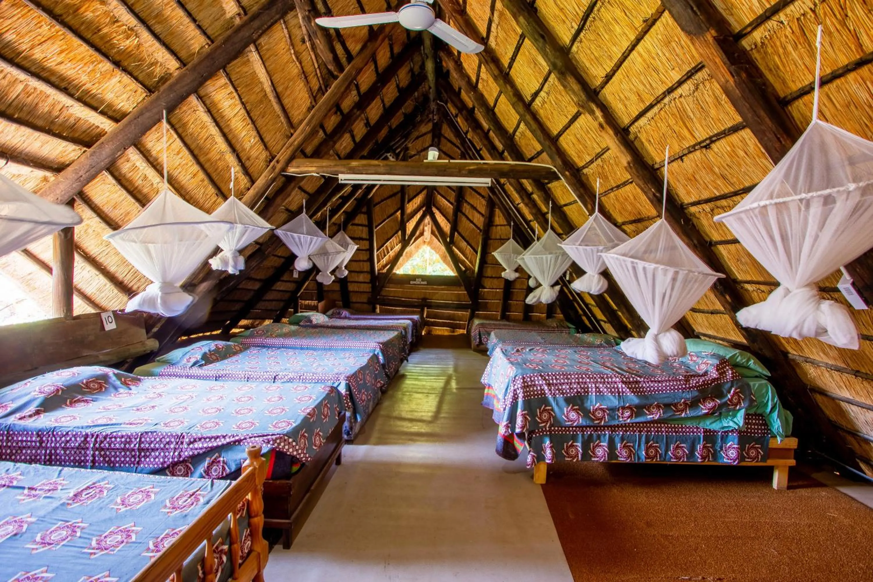 Bed in Victoria Falls Backpackers Lodge
