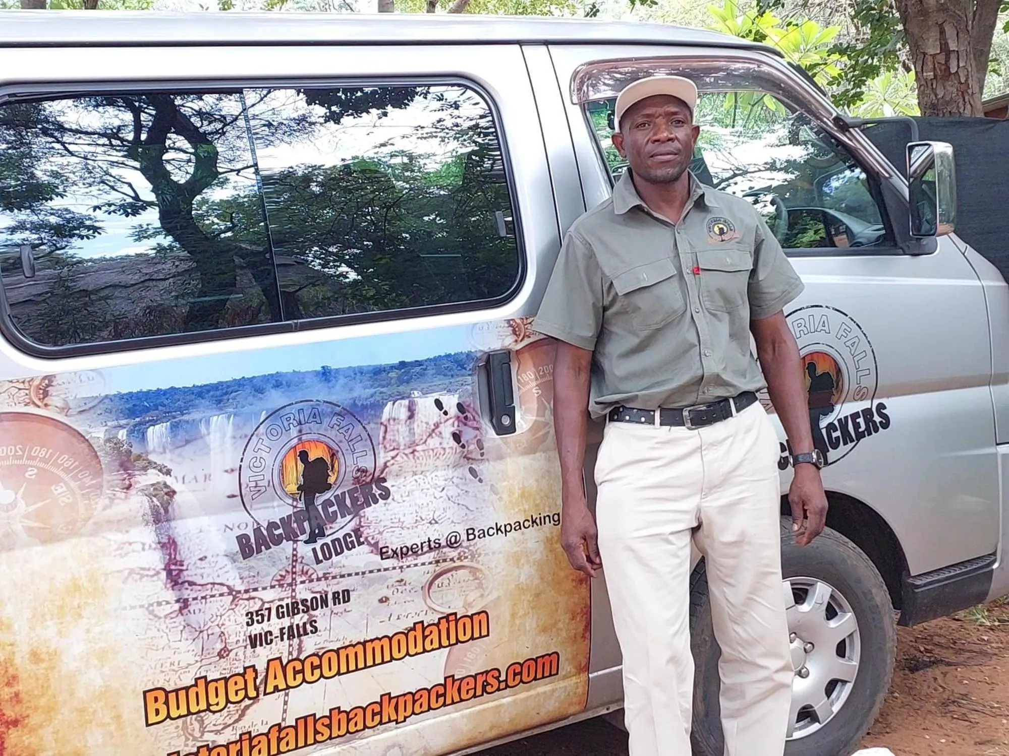 Lobby or reception in Victoria Falls Backpackers Lodge