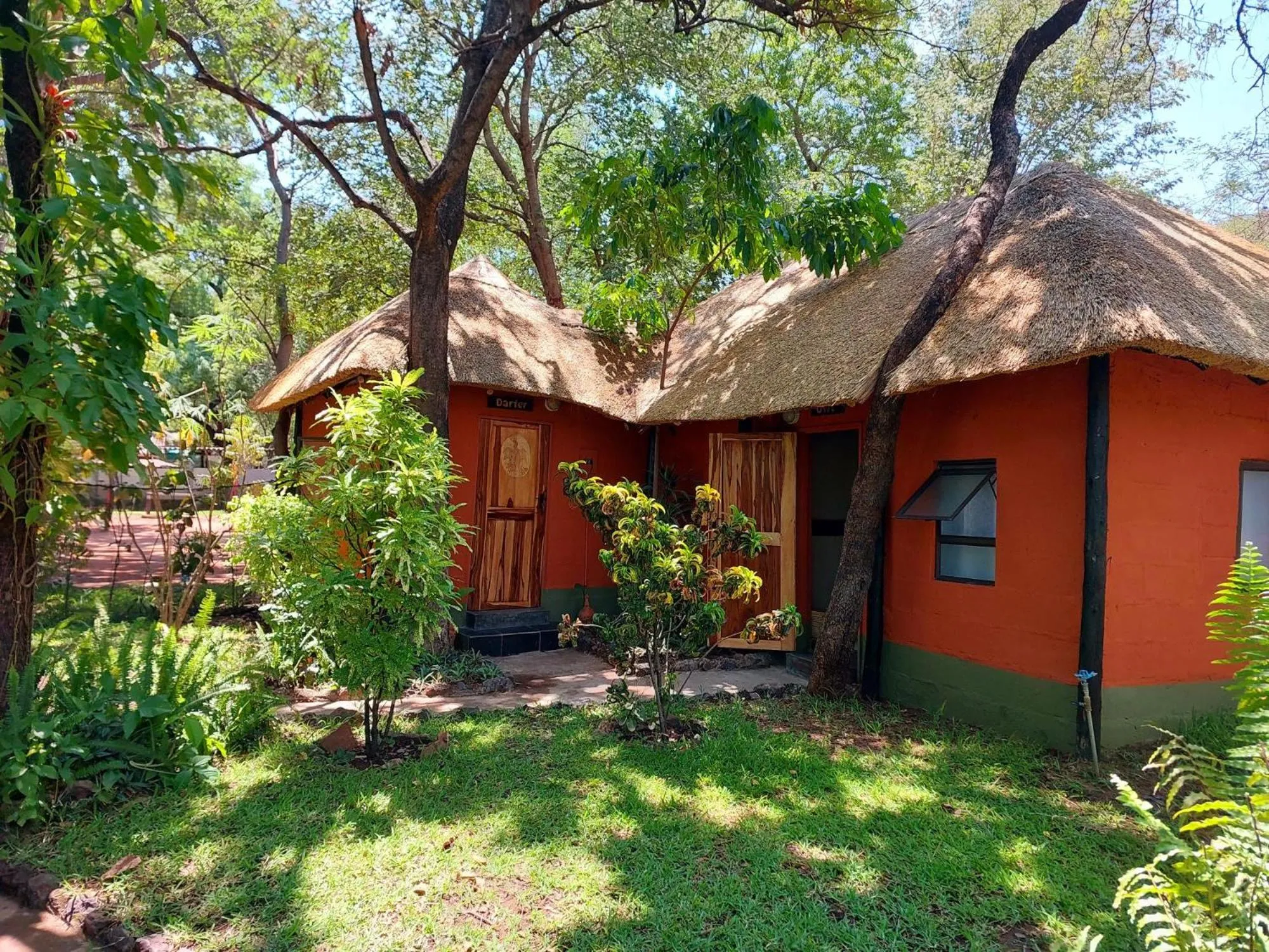 Property building in Victoria Falls Backpackers Lodge