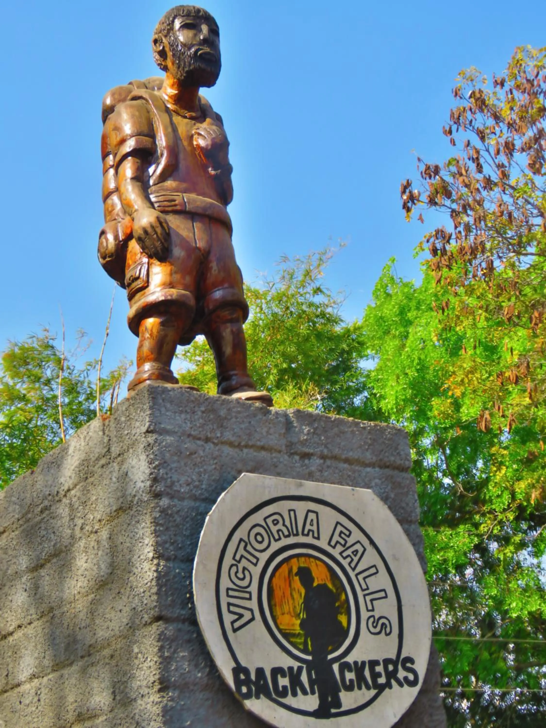 Property building in Victoria Falls Backpackers Lodge