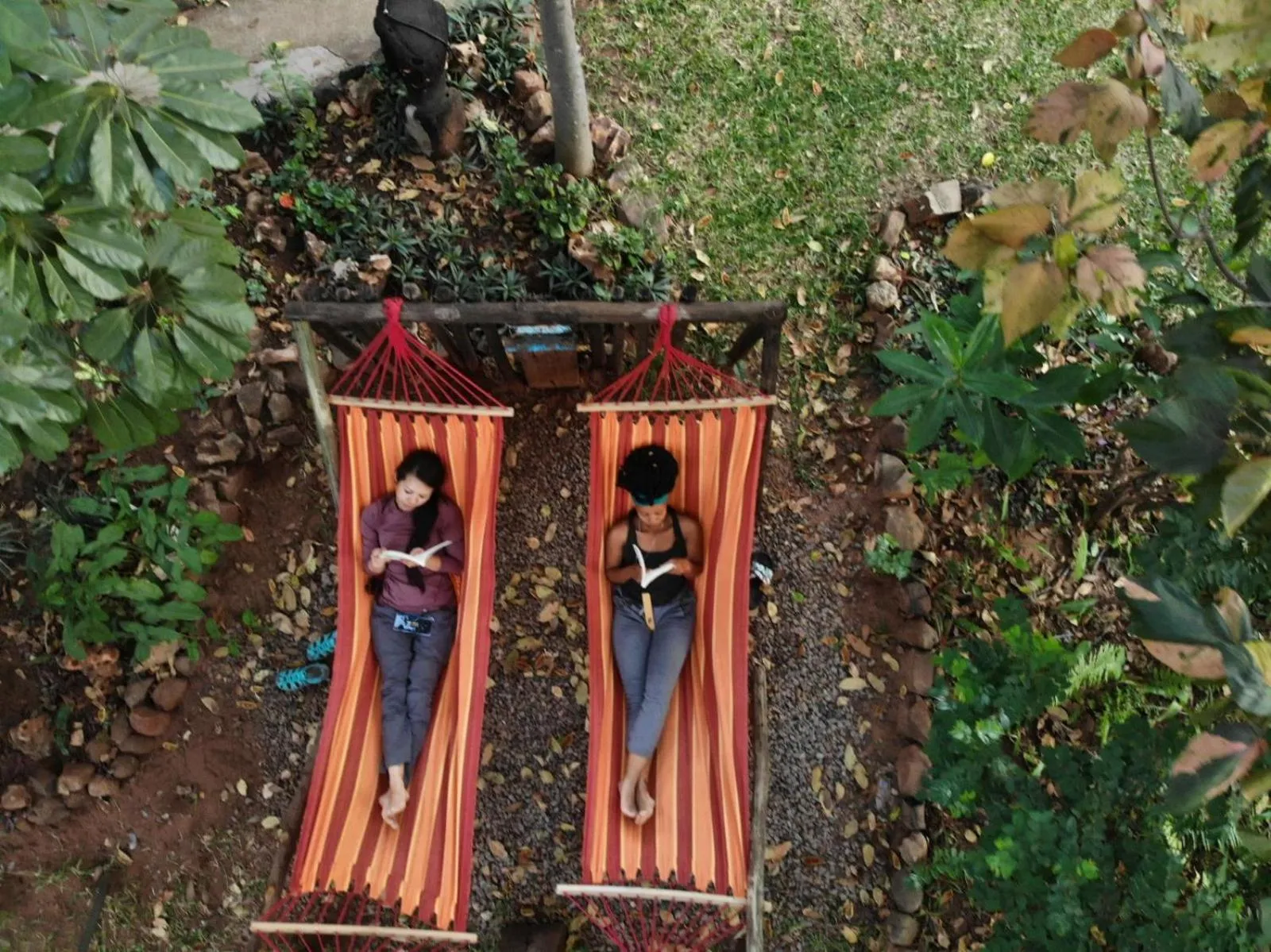 Property building in Victoria Falls Backpackers Lodge