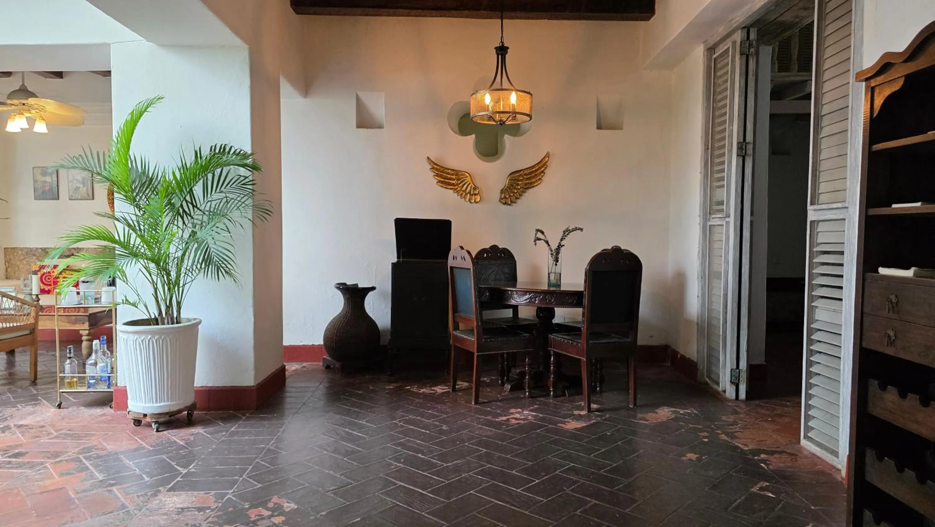 Seating area in Hotel Casa la Tablada