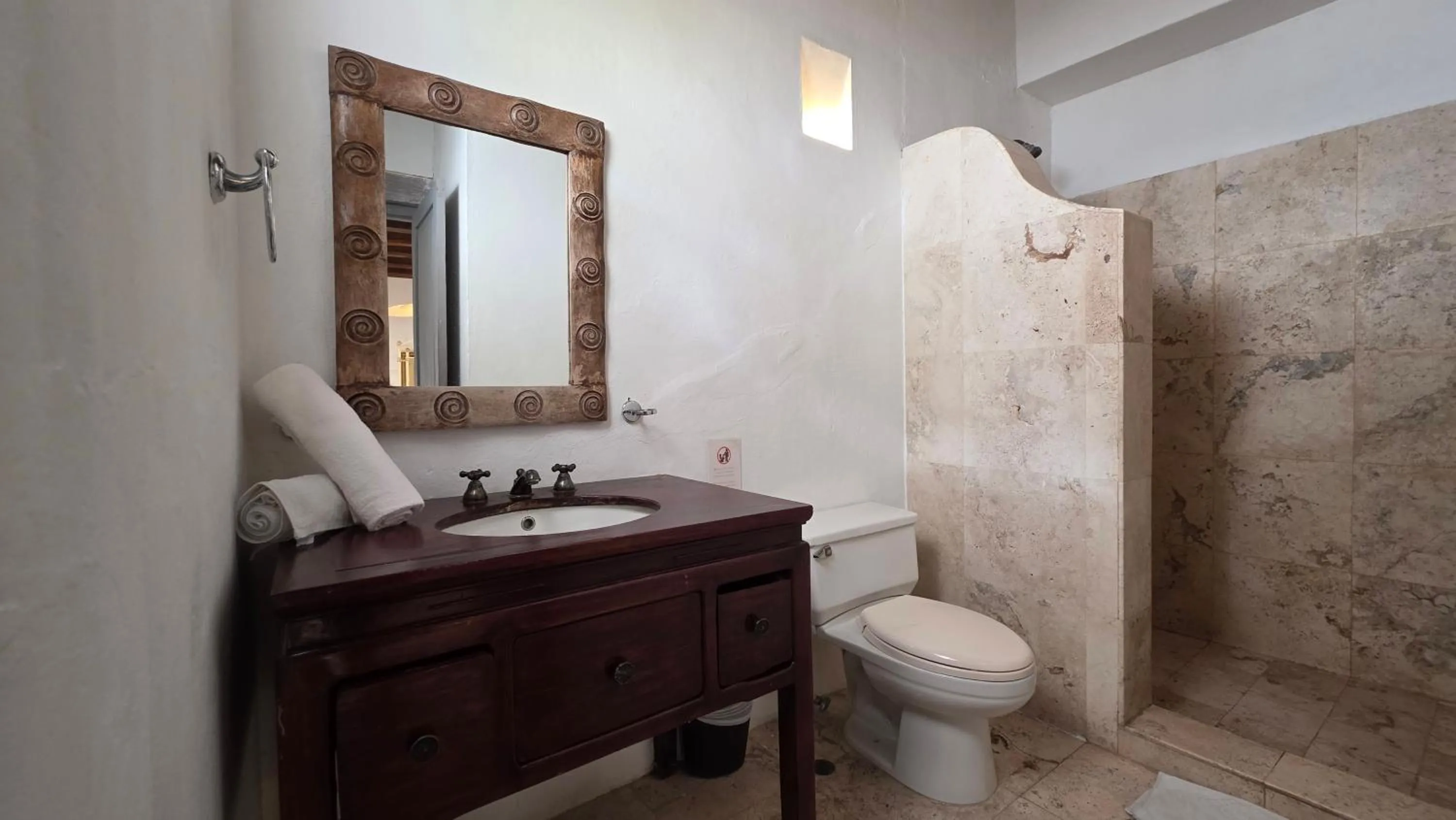 Bathroom in Hotel Casa la Tablada