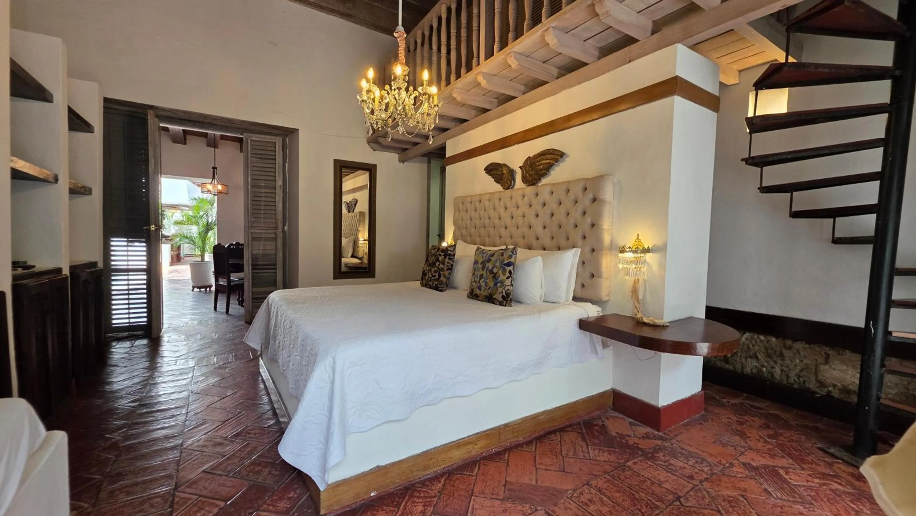 Photo of the whole room, Bed in Hotel Casa la Tablada