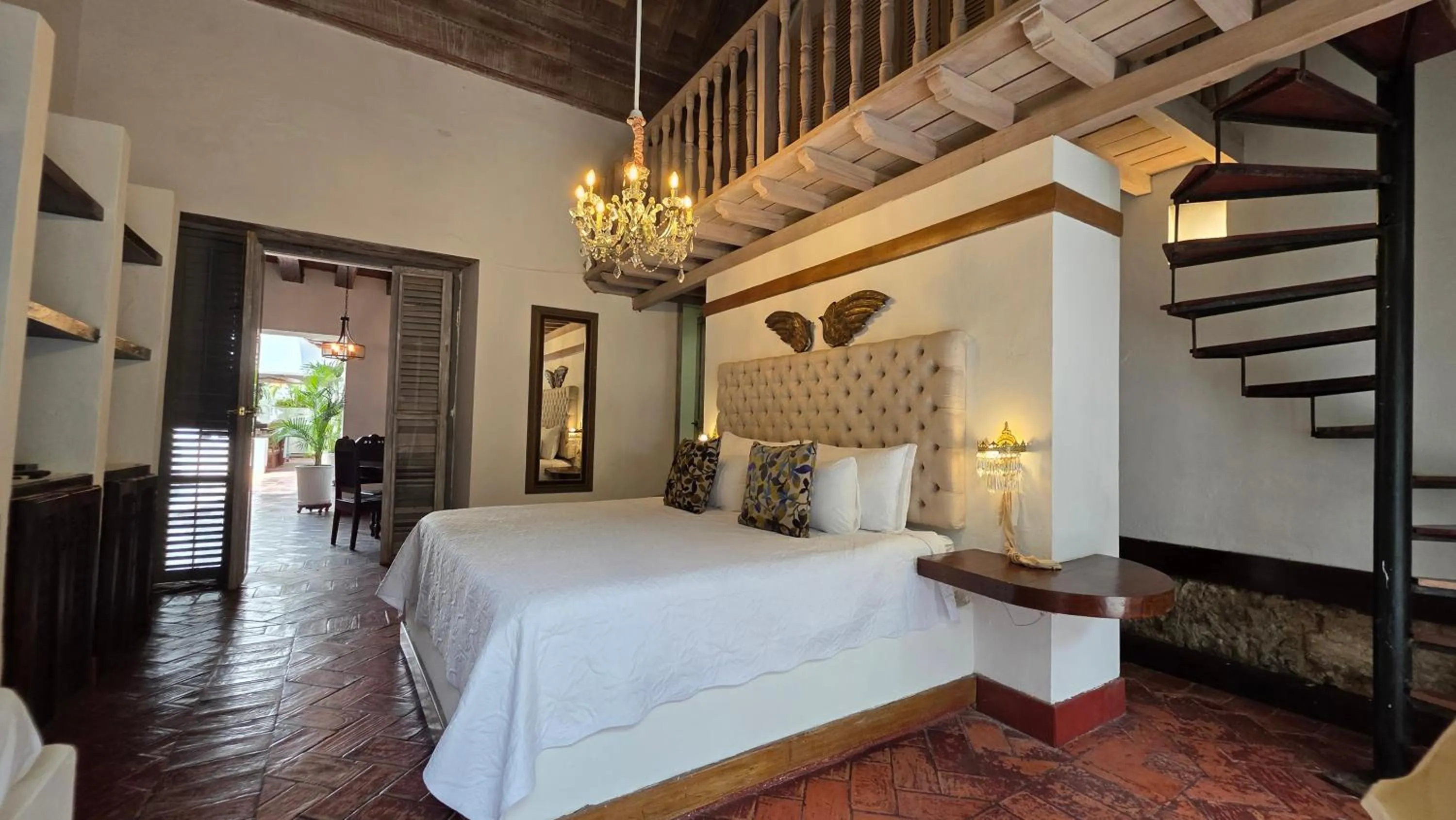 Photo of the whole room, Bed in Hotel Casa la Tablada