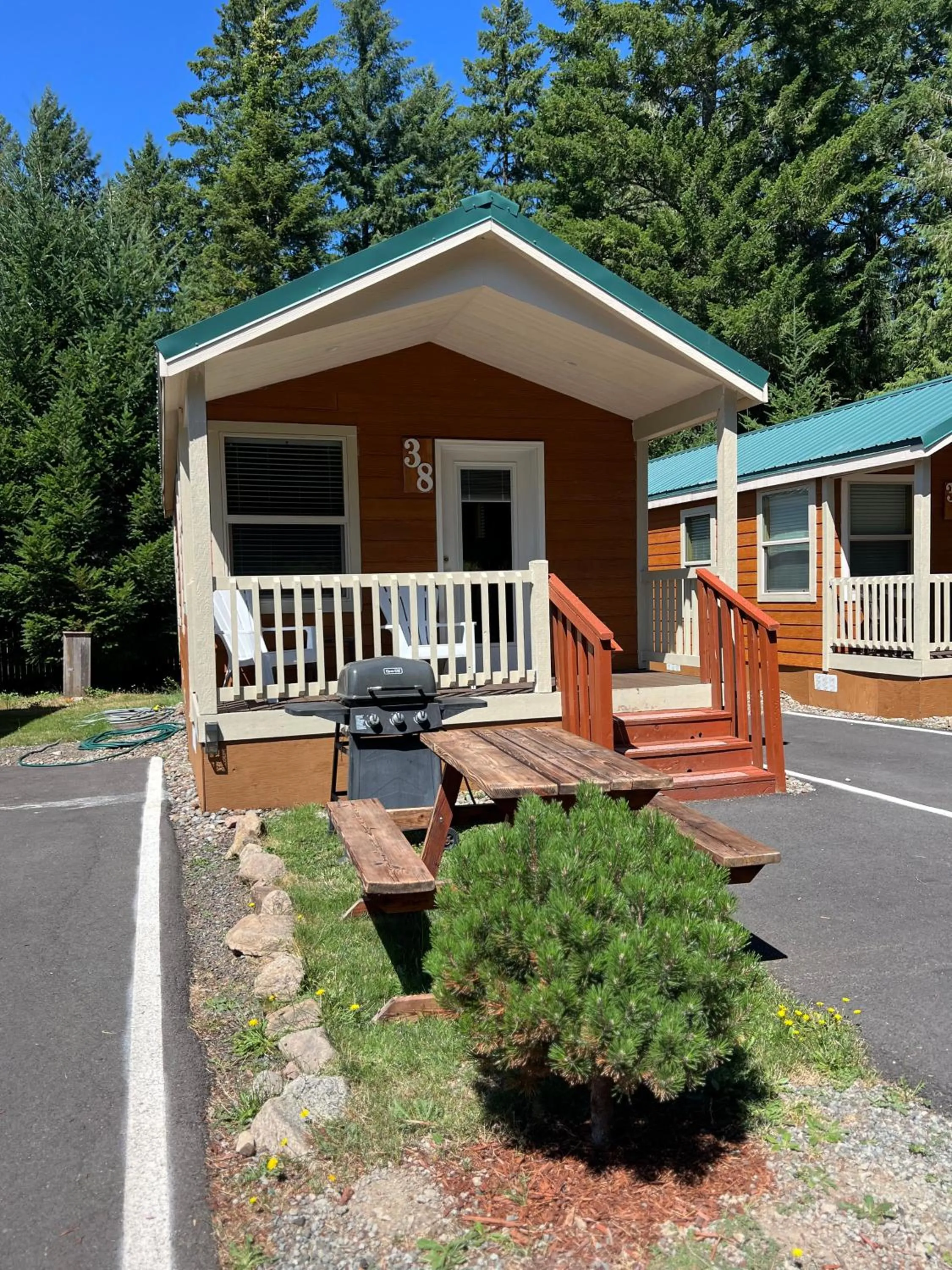Property building in Packwood Lodge & Cabins