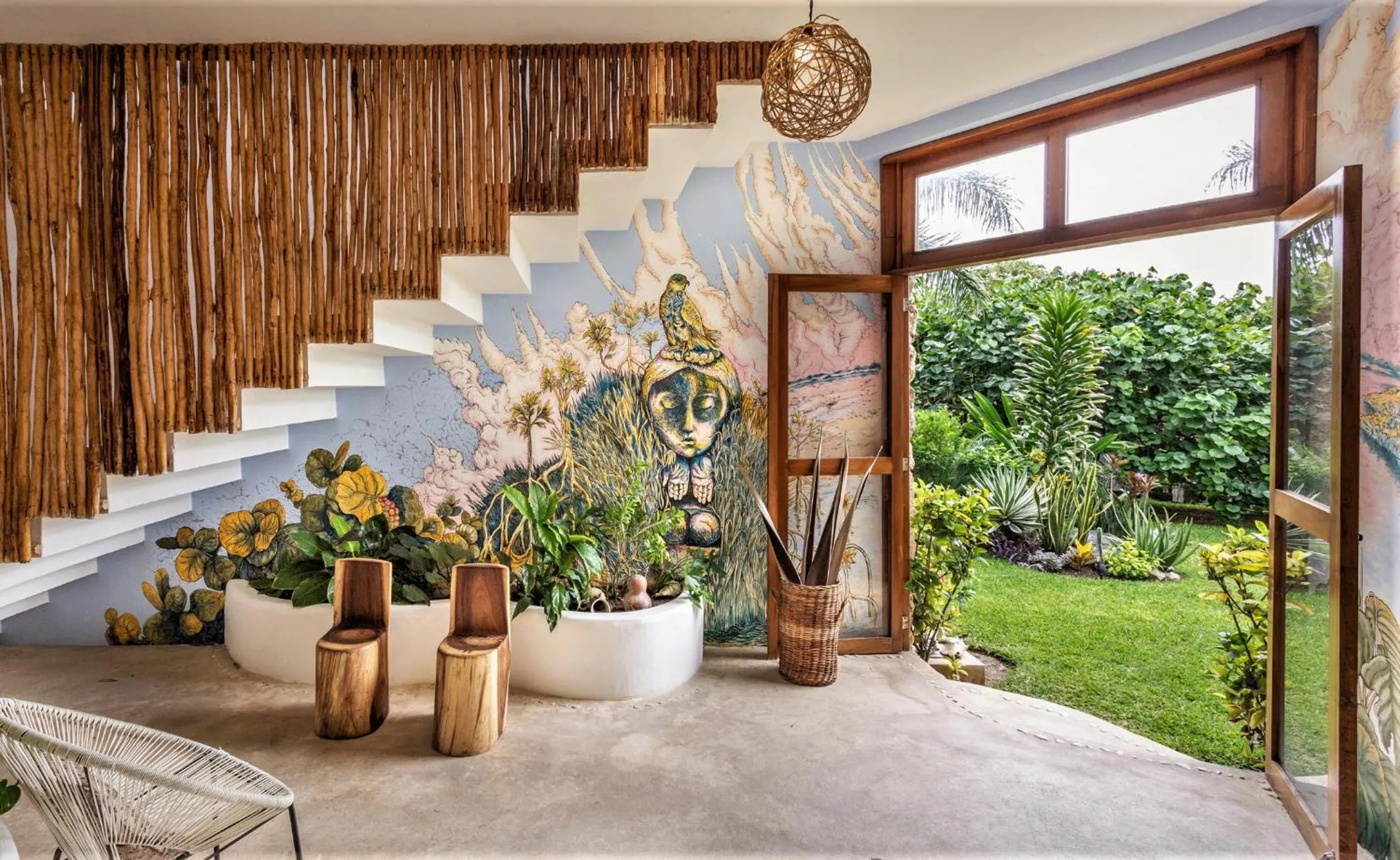 Property building in Hotel Aires Bacalar